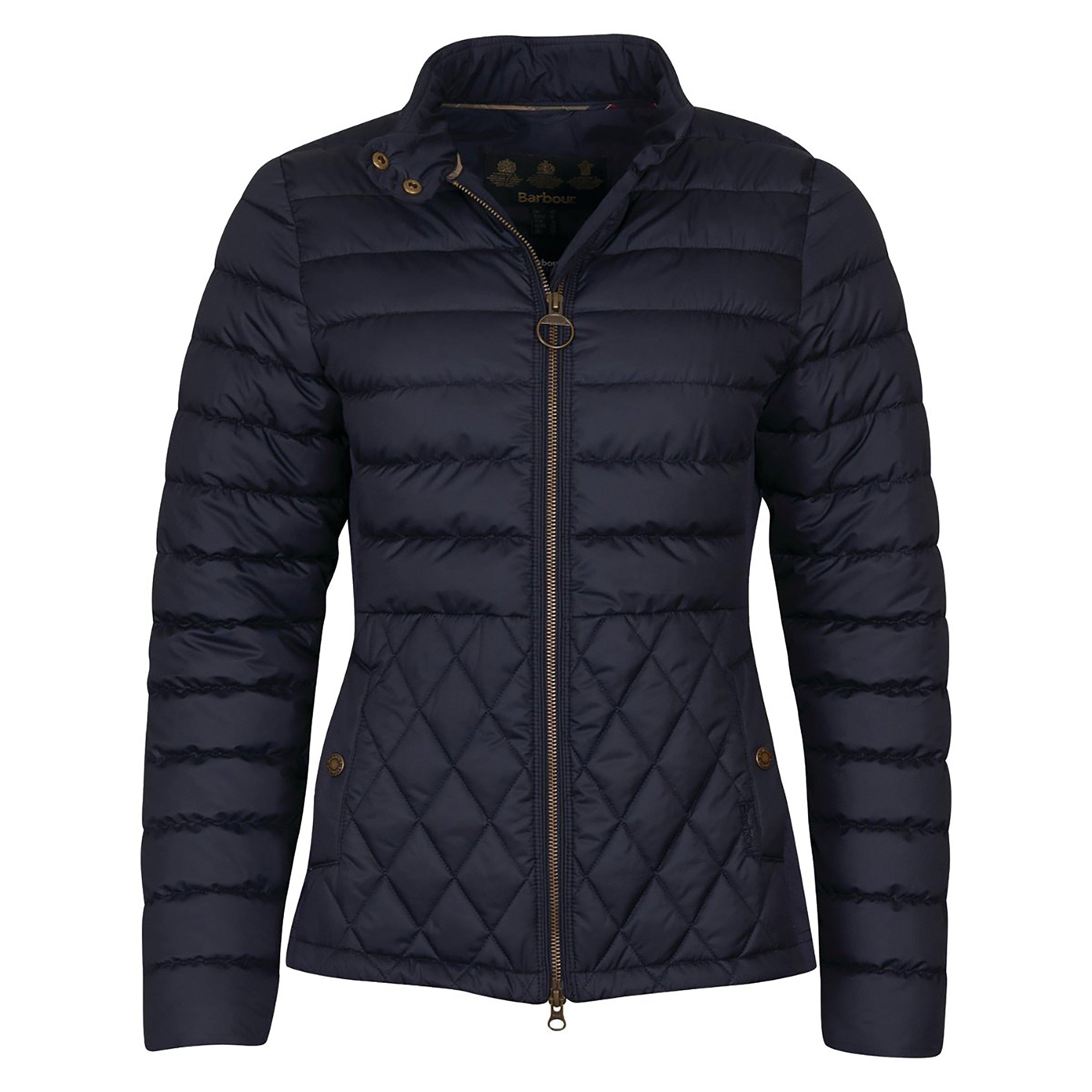 Womens Esme Quilt Jacket Dark Navy