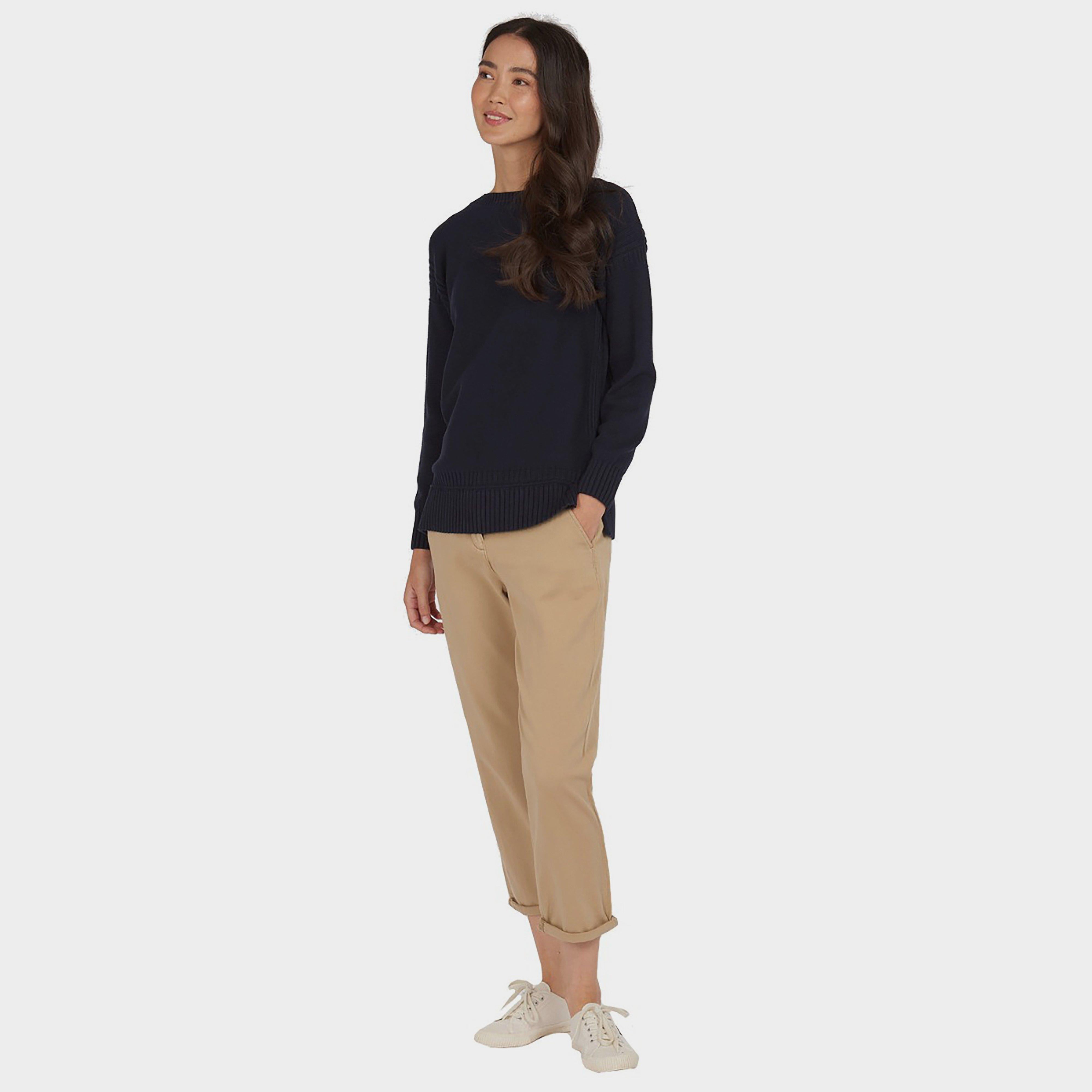 Womens Sailboat Knit Navy