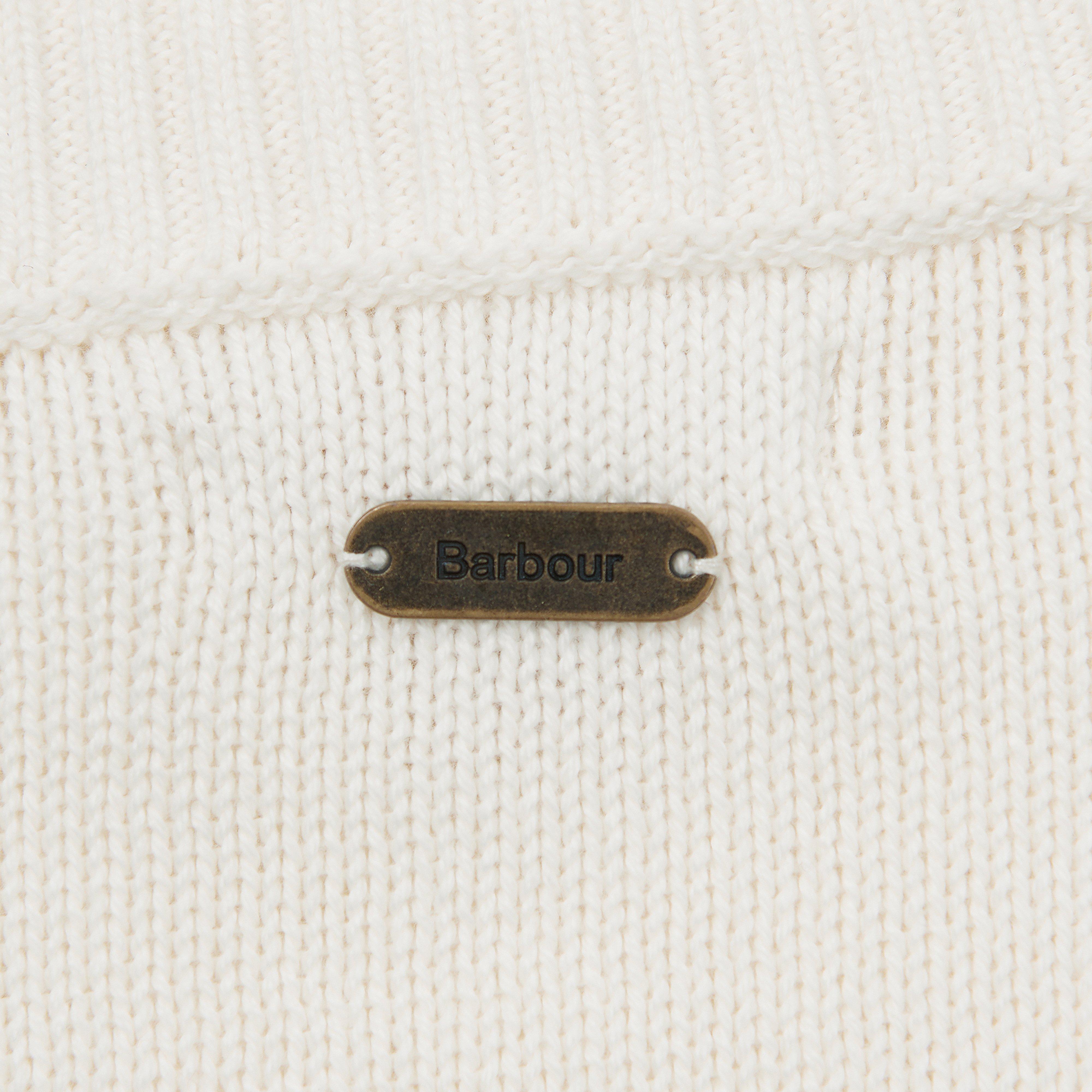 Womens Sailboat Knit Off White