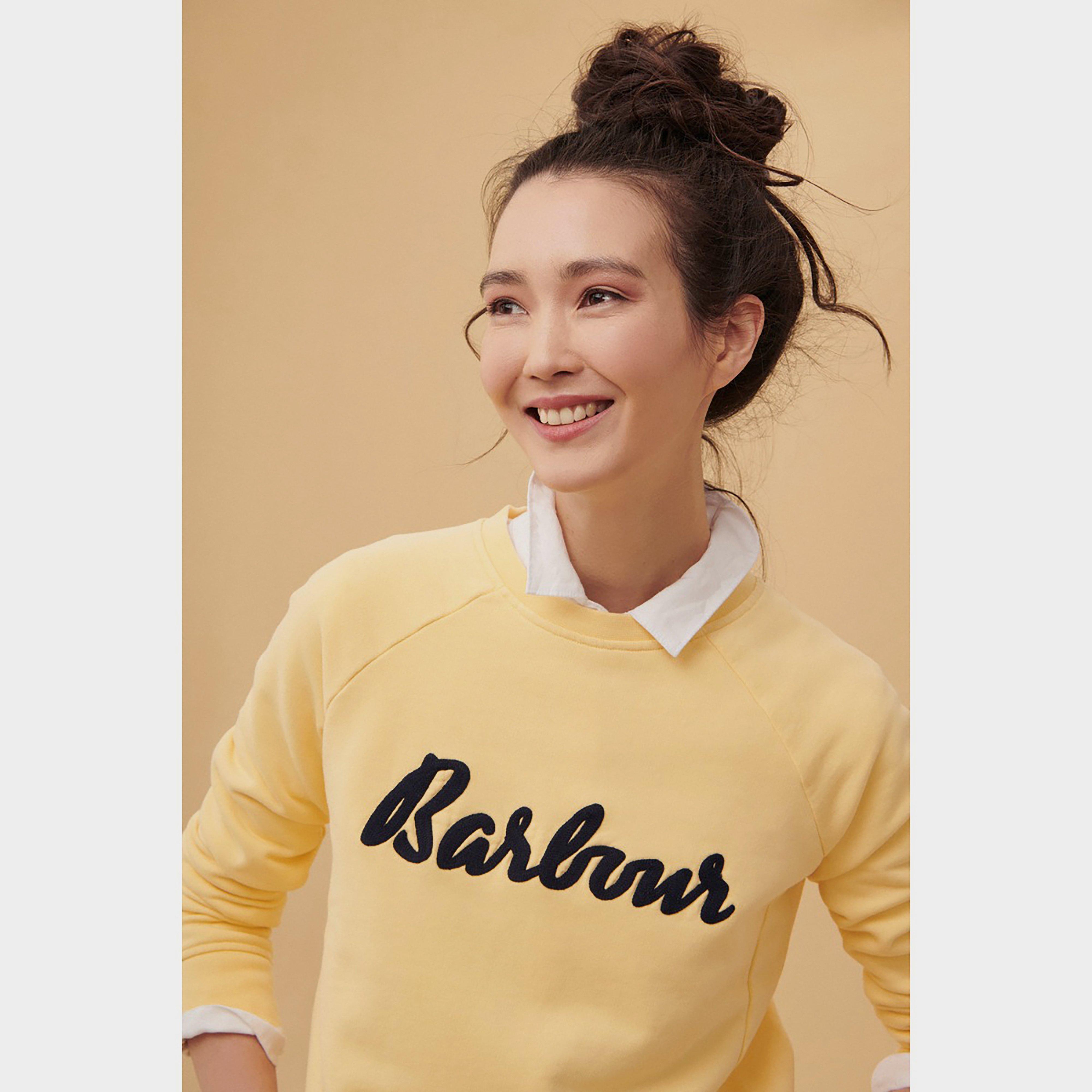 Womens Otterburn Sweatshirt Yellow Haze