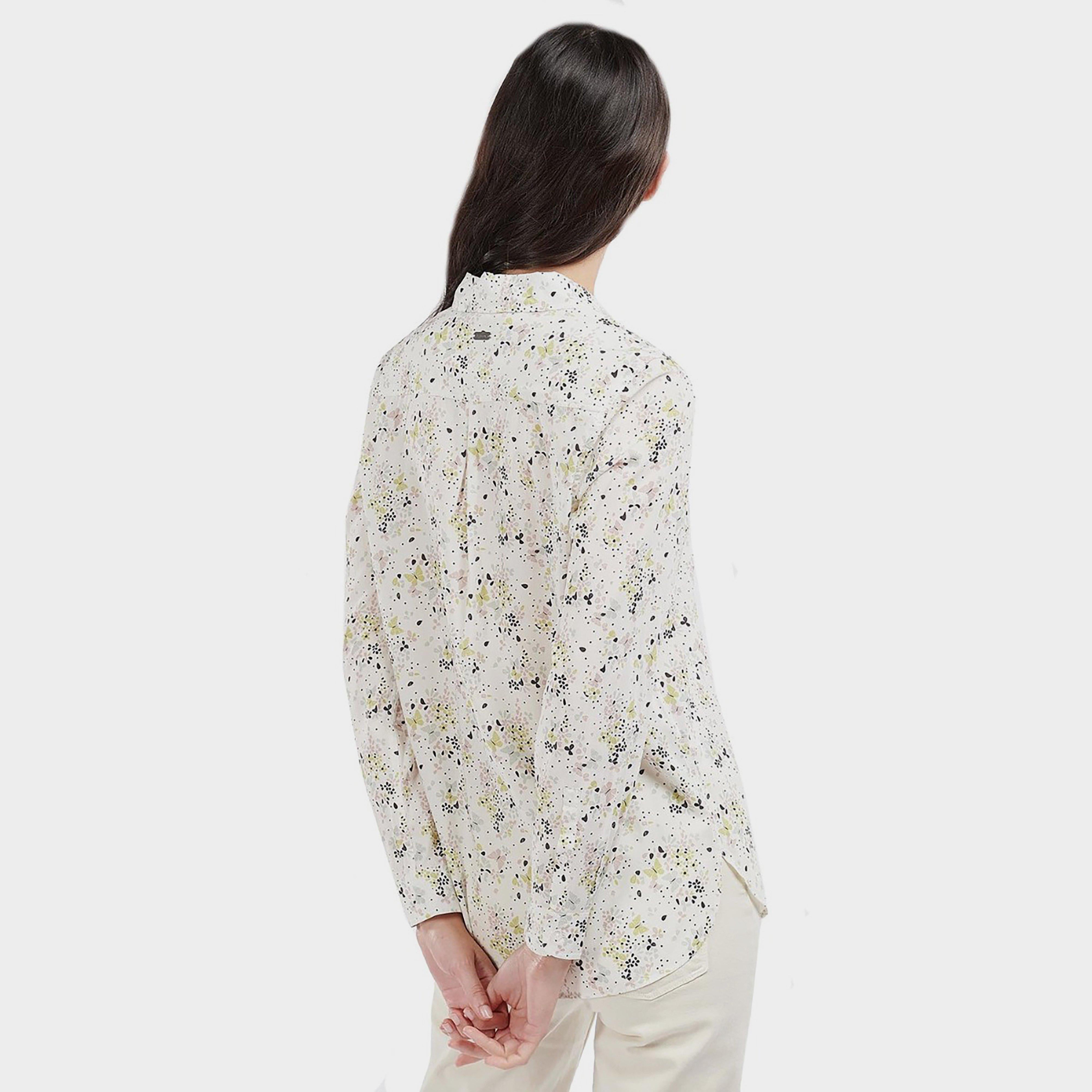 Womens Safari Shirt Off White Country Print