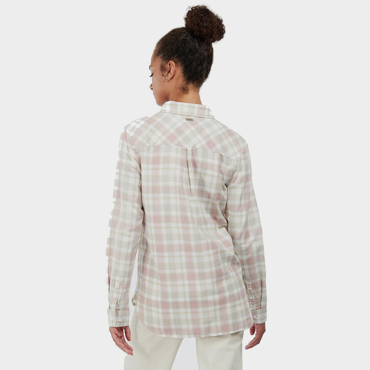 Womens Newbury Shirt Pastel Pink Check