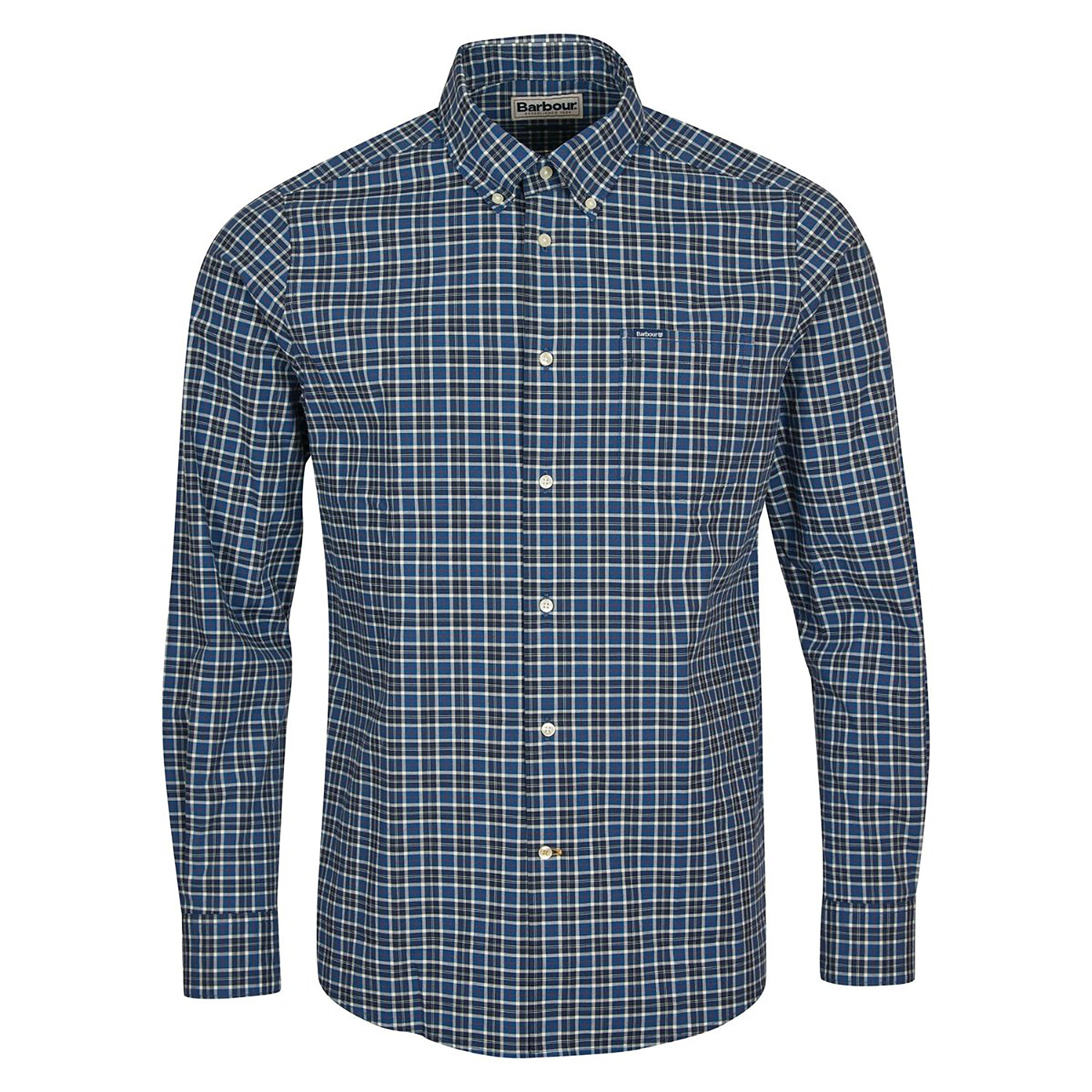 Mens Lomond Tailored Shirt Sum Navy