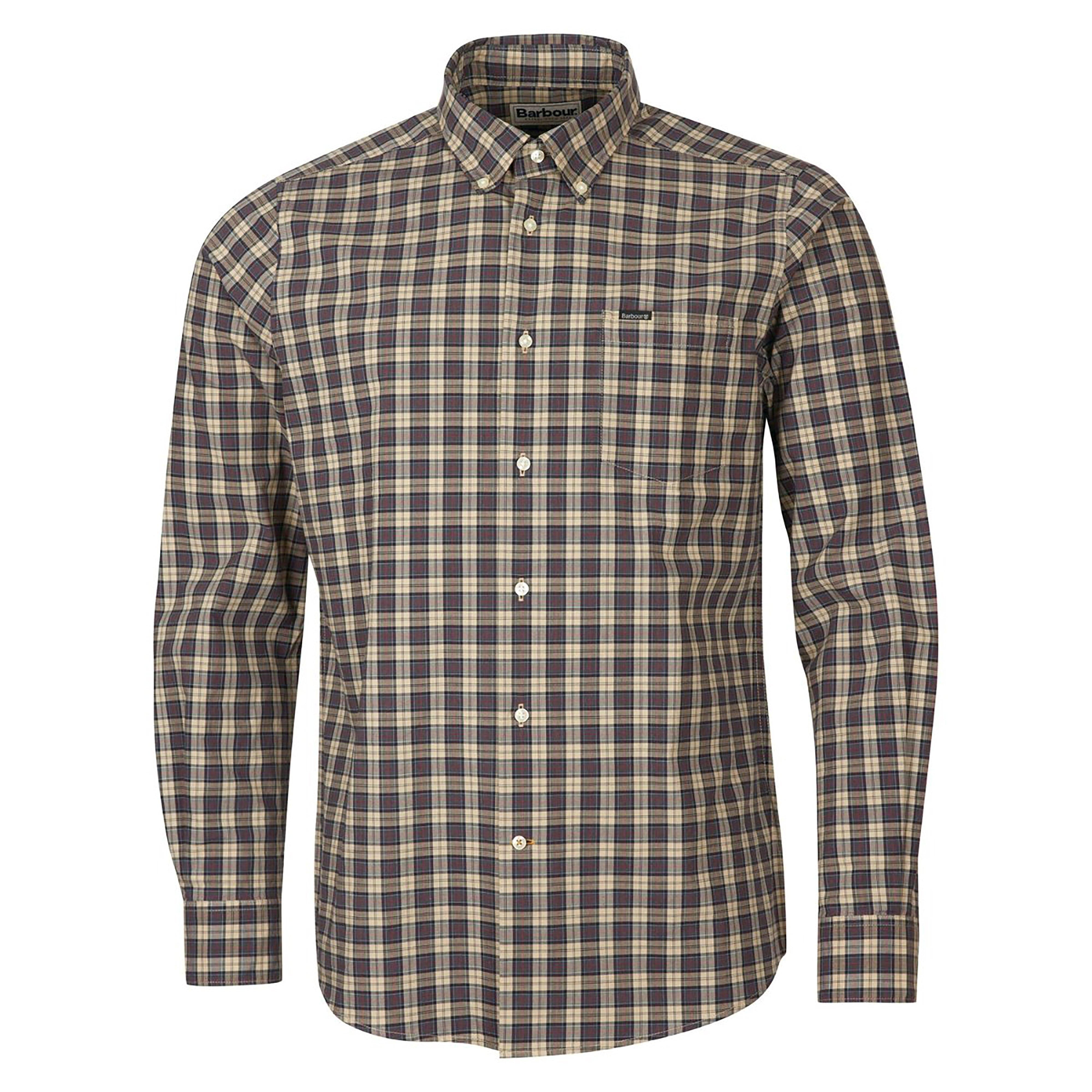 Mens Lomond Tailored Shirt Stone