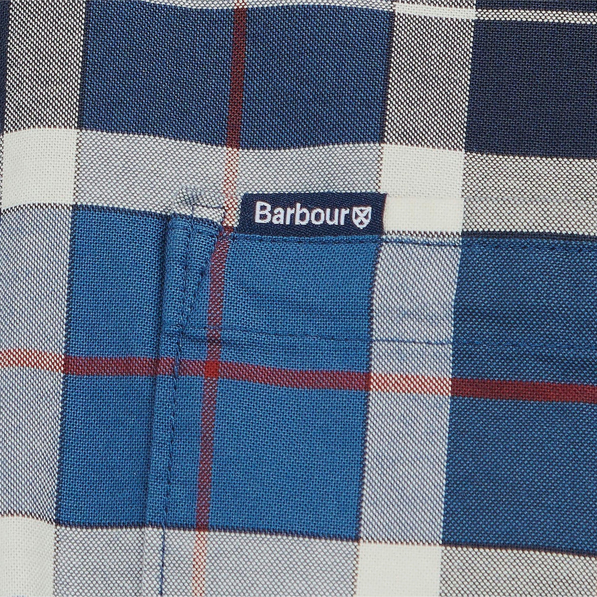 Mens Lewis Tailored Shirt Sum Navy