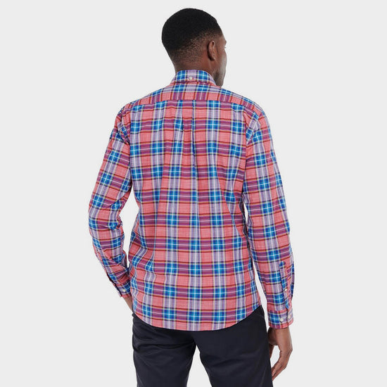 Mens Hartcliff Tailored Shirt Red