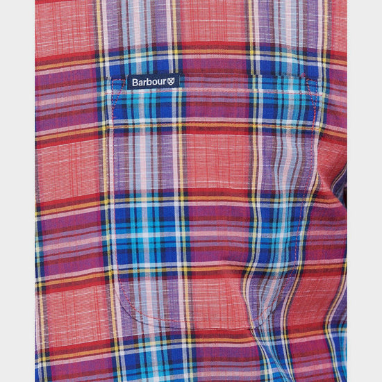 Mens Hartcliff Tailored Shirt Red