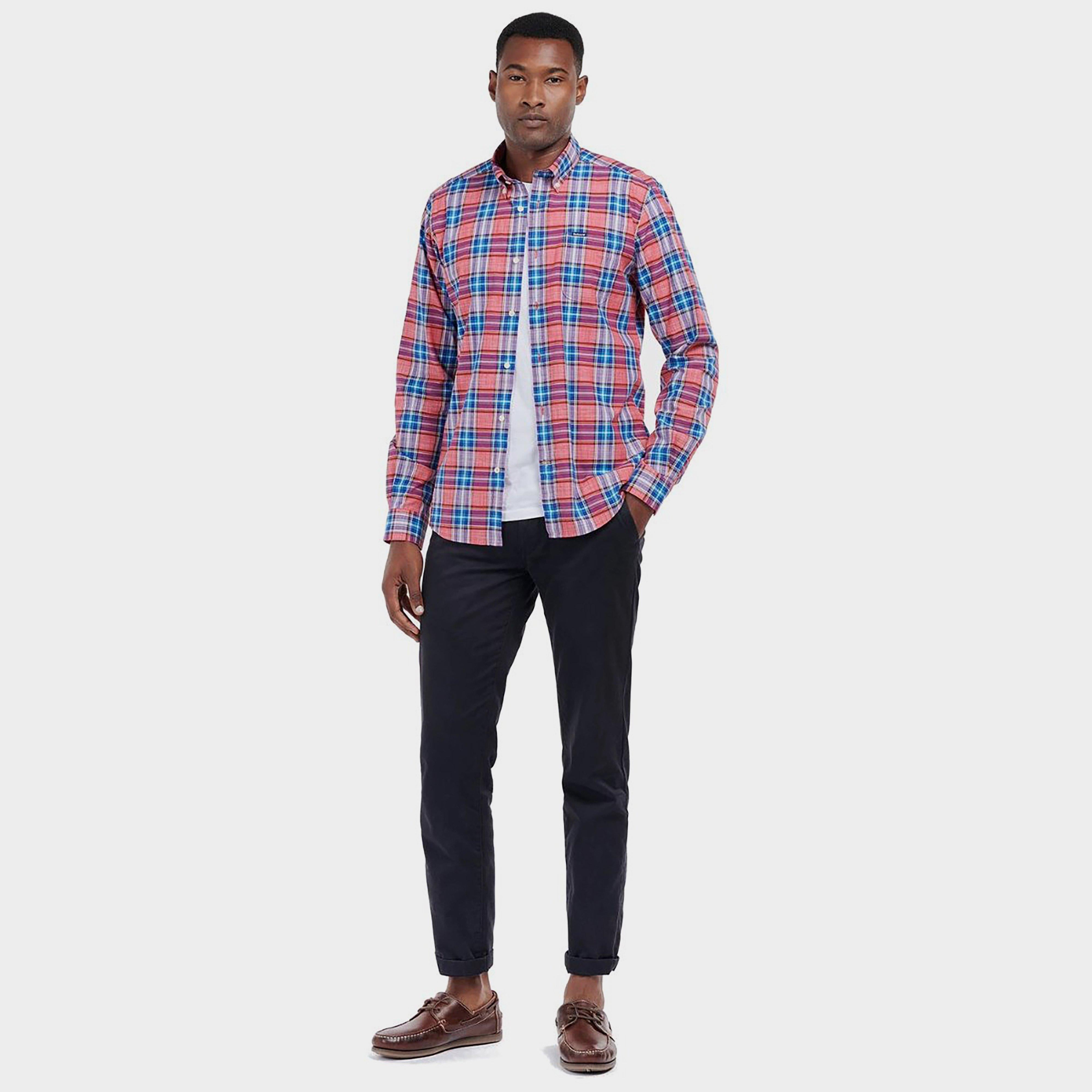 Mens Hartcliff Tailored Shirt Red
