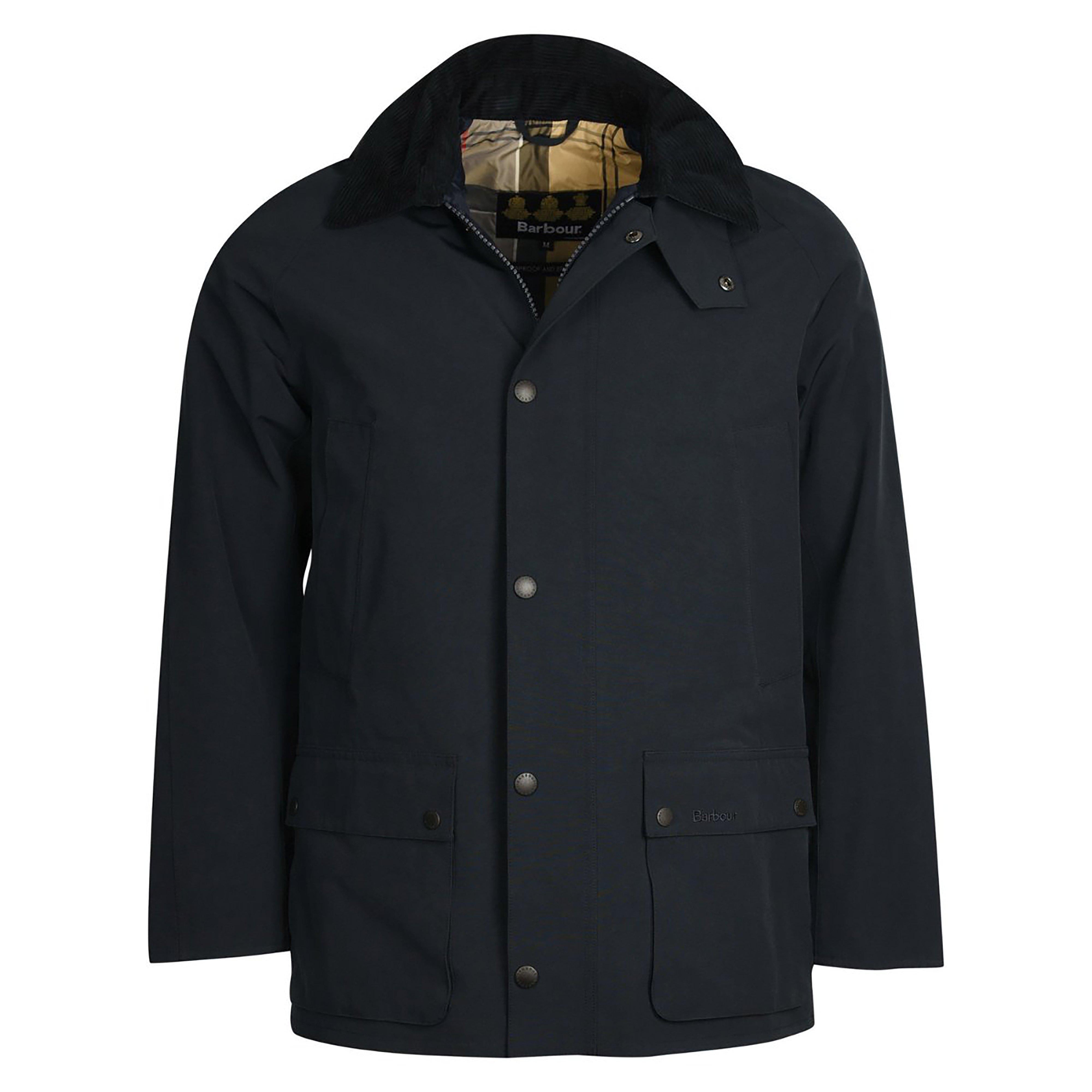 Mens Waterproof Ashby Jacket Navy Dress