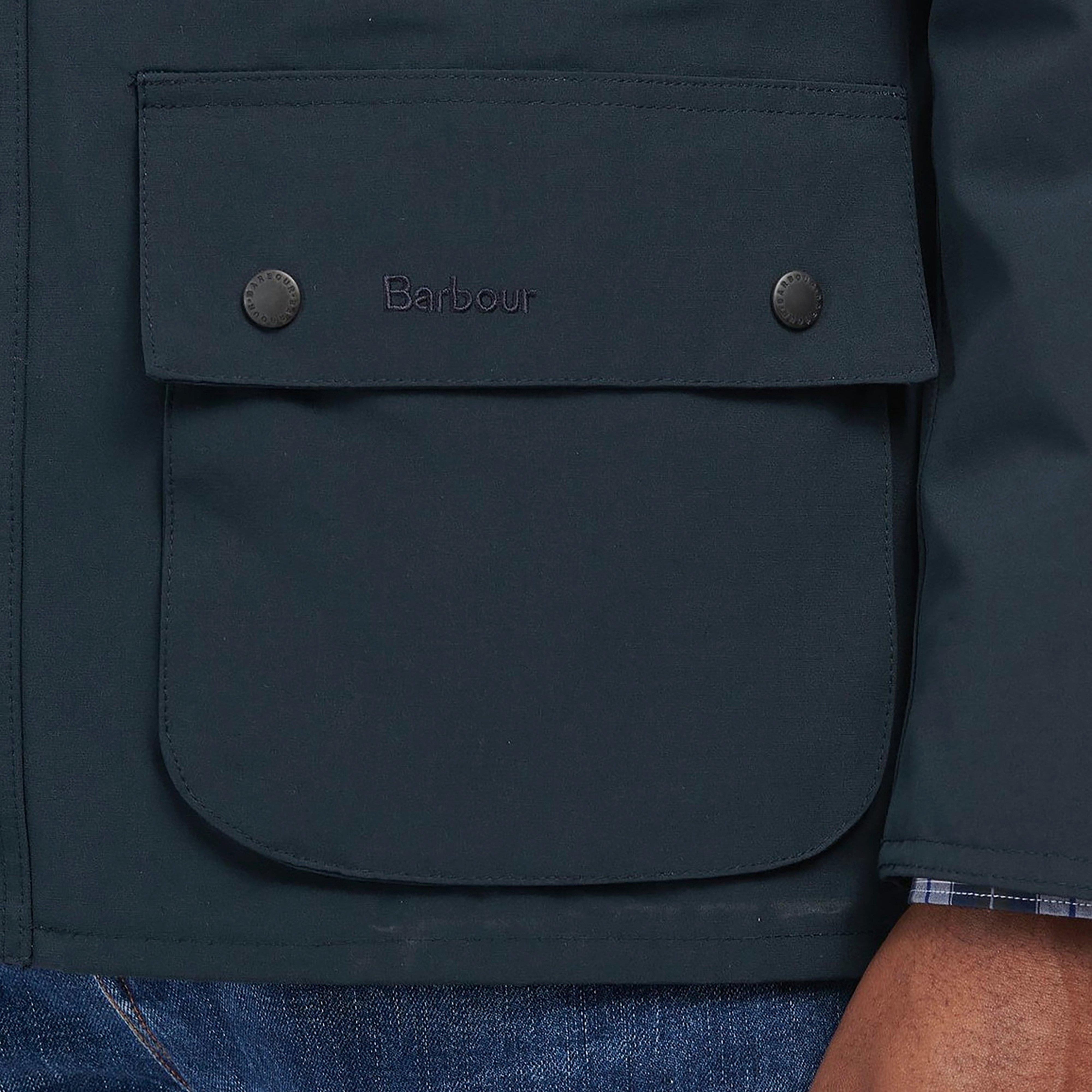 Mens Waterproof Ashby Jacket Navy Dress