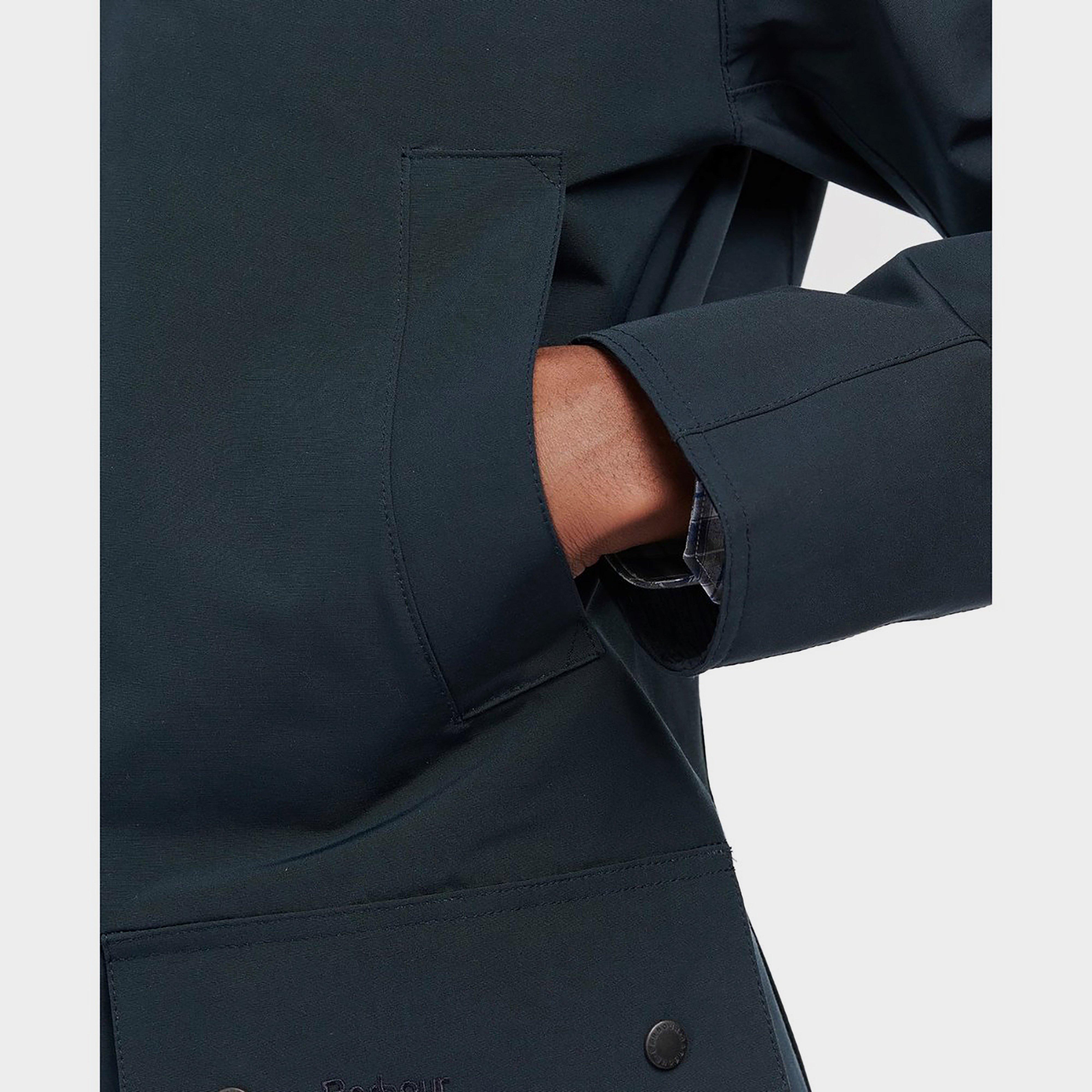 Mens Waterproof Ashby Jacket Navy Dress