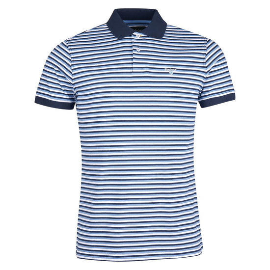 Mens Swinden Polo Shirt Force Blue