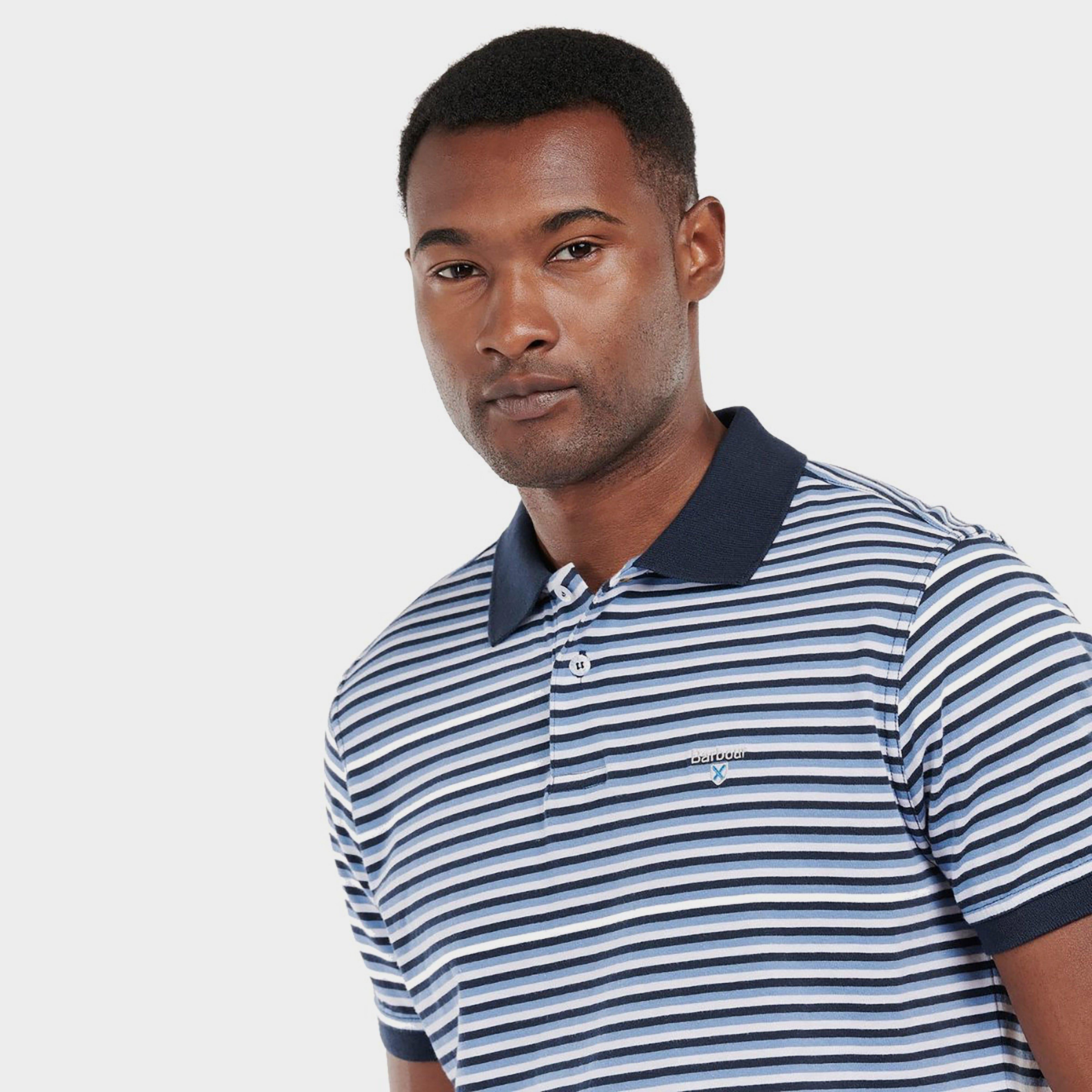 Mens Swinden Polo Shirt Force Blue