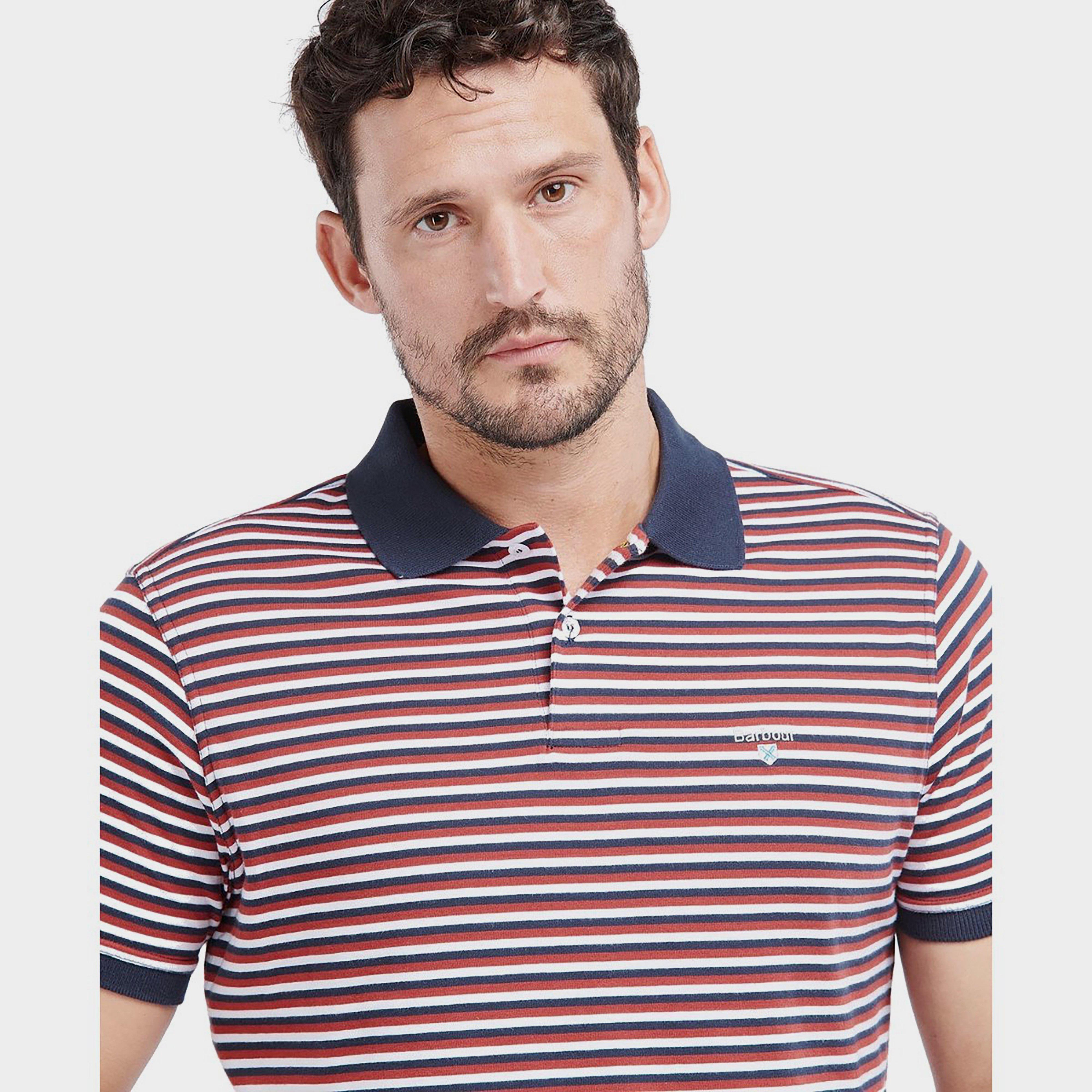 Mens Swinden Polo Shirt Wine