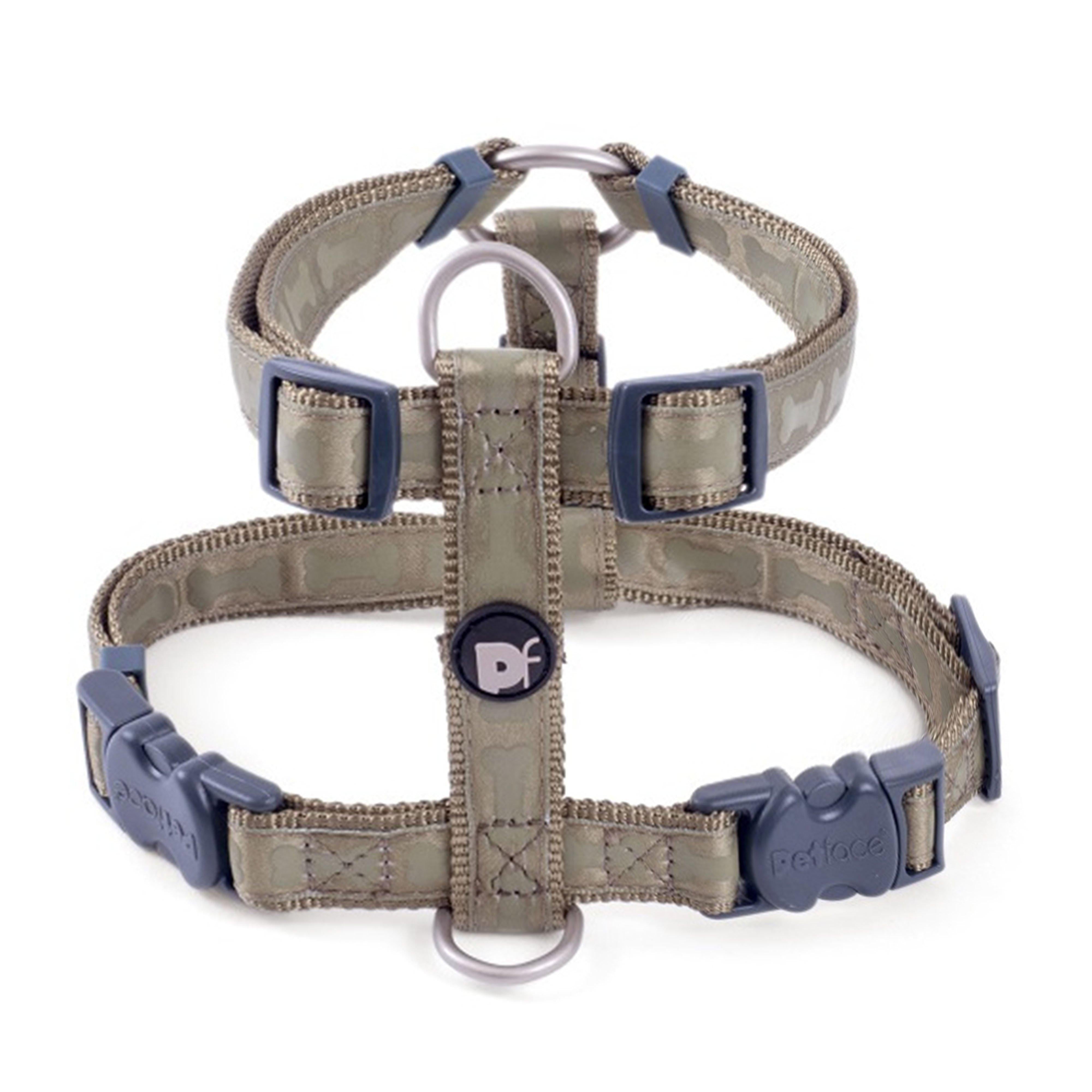 Country Green Bones Dog Harness