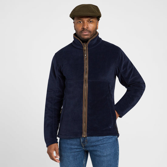 Mens Stenton Technical Fleece Jacket Midnight Navy