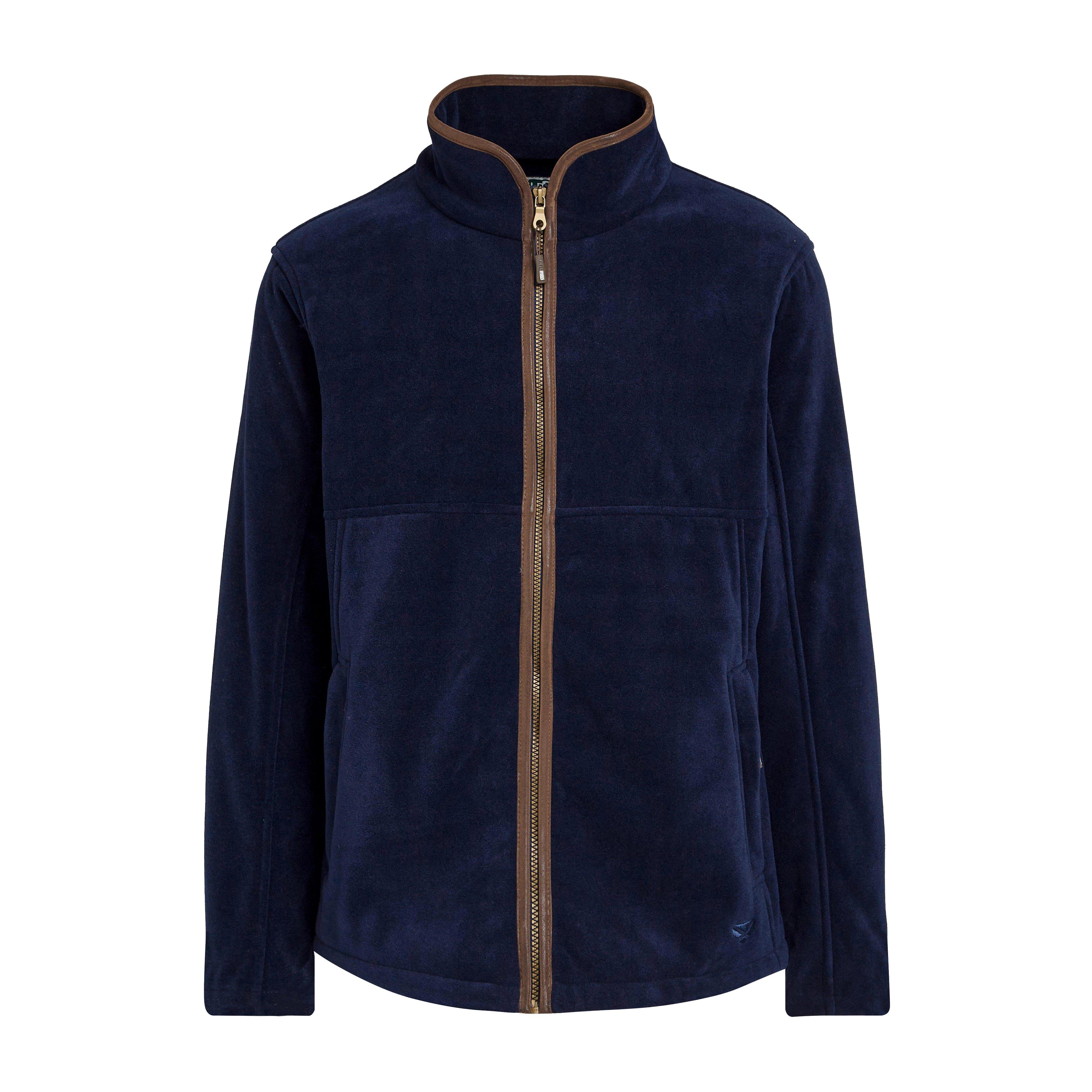 Mens Stenton Technical Fleece Jacket Midnight Navy