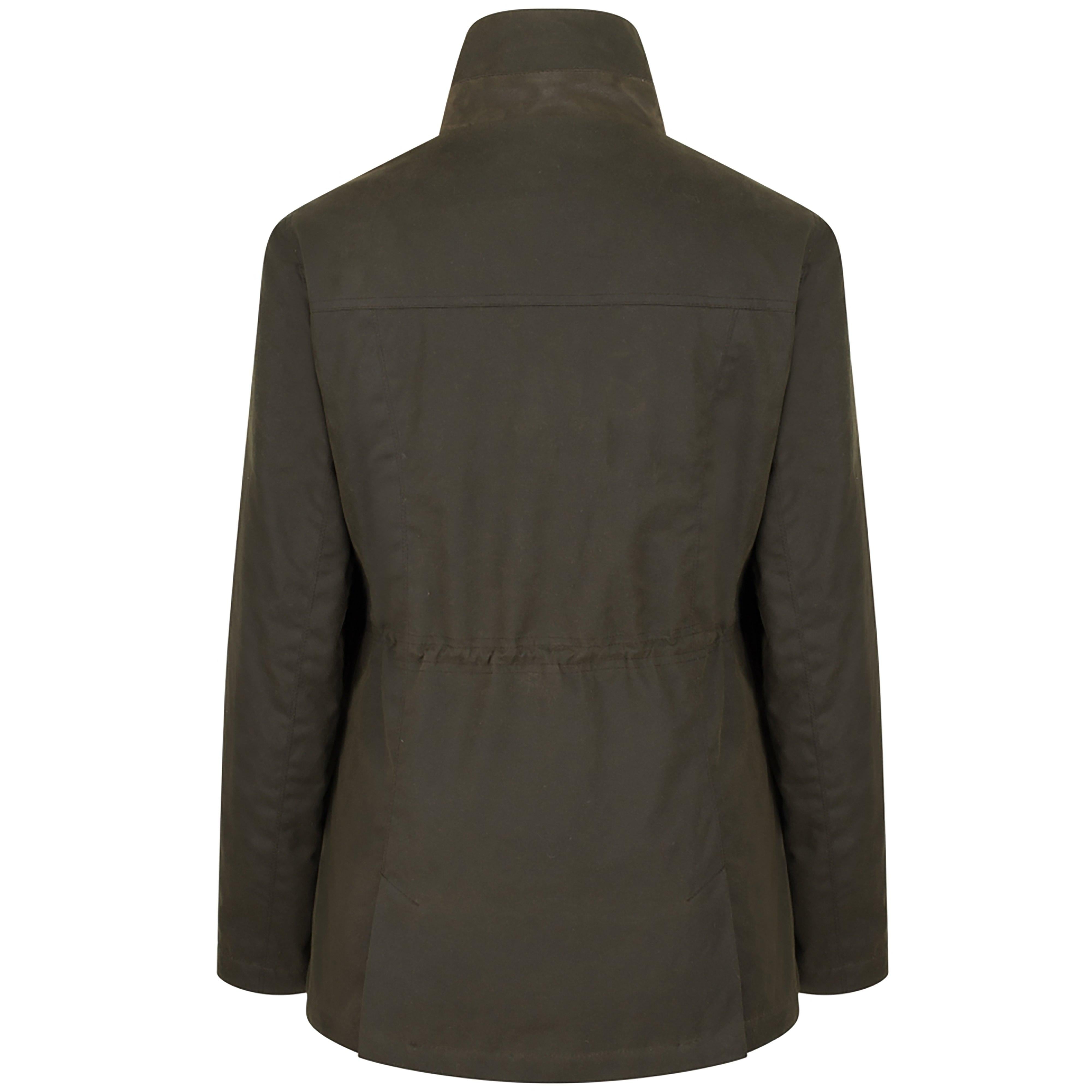 Womens Caledonia Wax Jacket Antique Olive