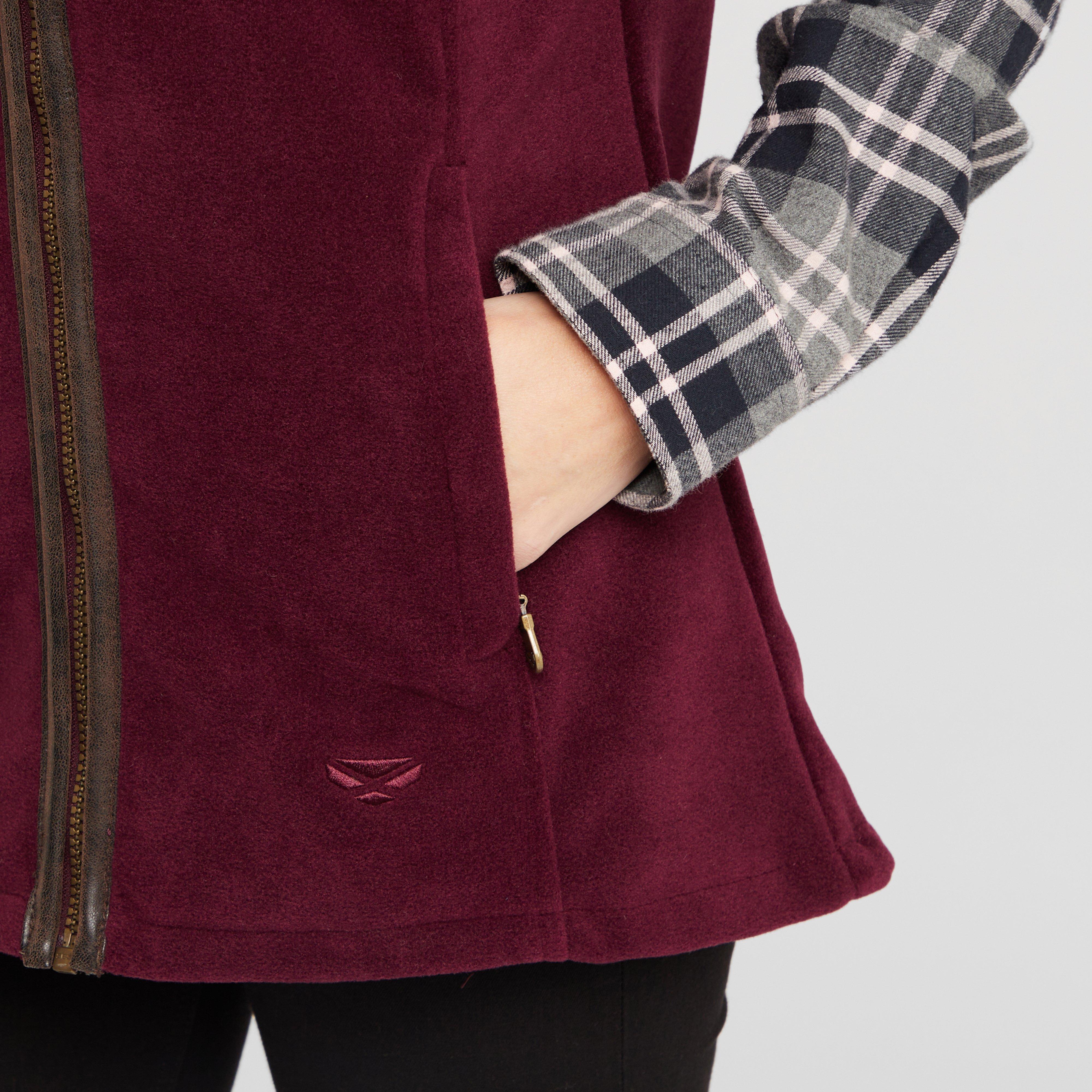 Womens Stenton Fleece Gilet Merlot