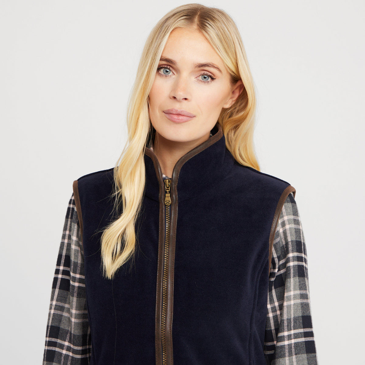 Womens Stenton Fleece Gilet Midnight Navy