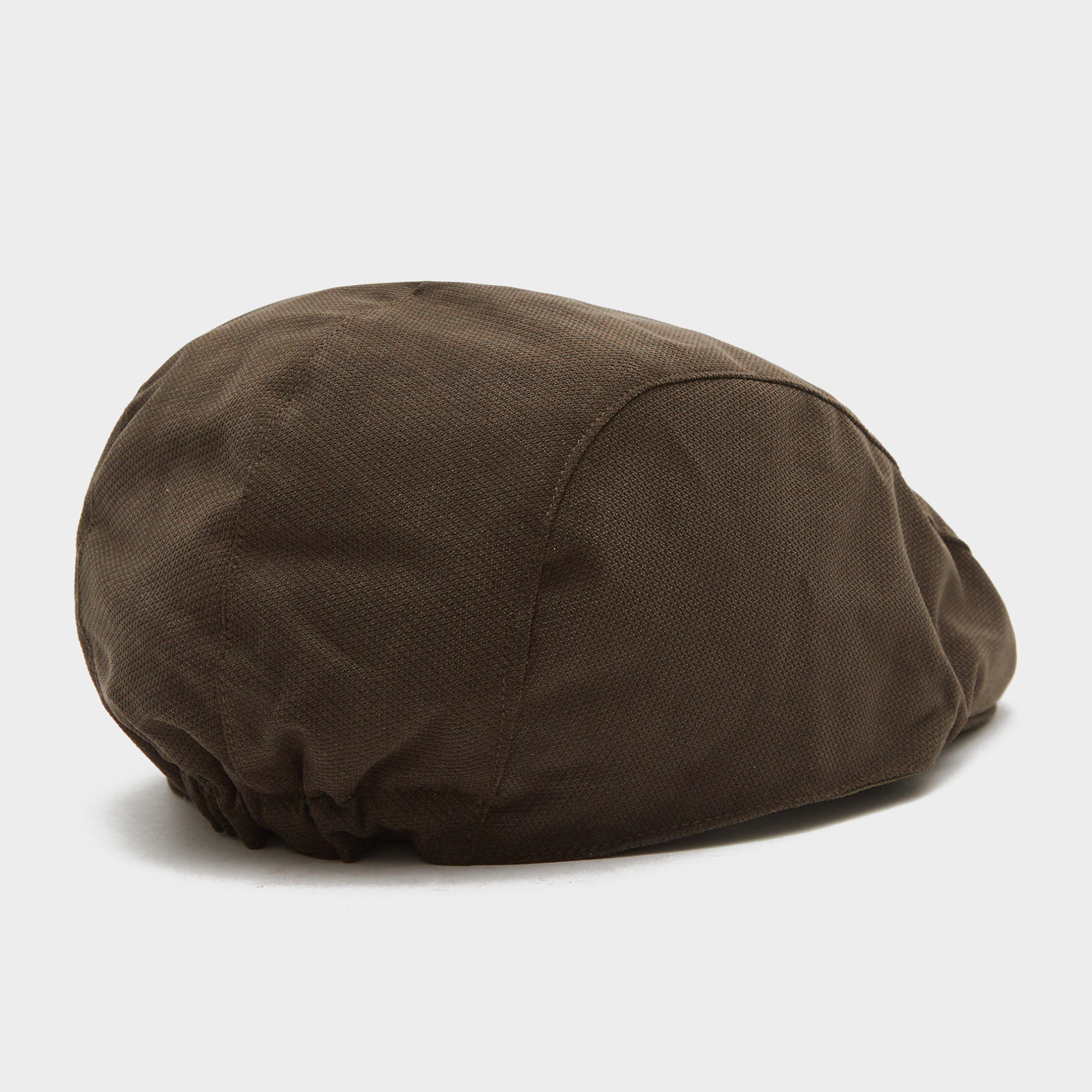 Struther Waterproof Flat Cap Dark Green
