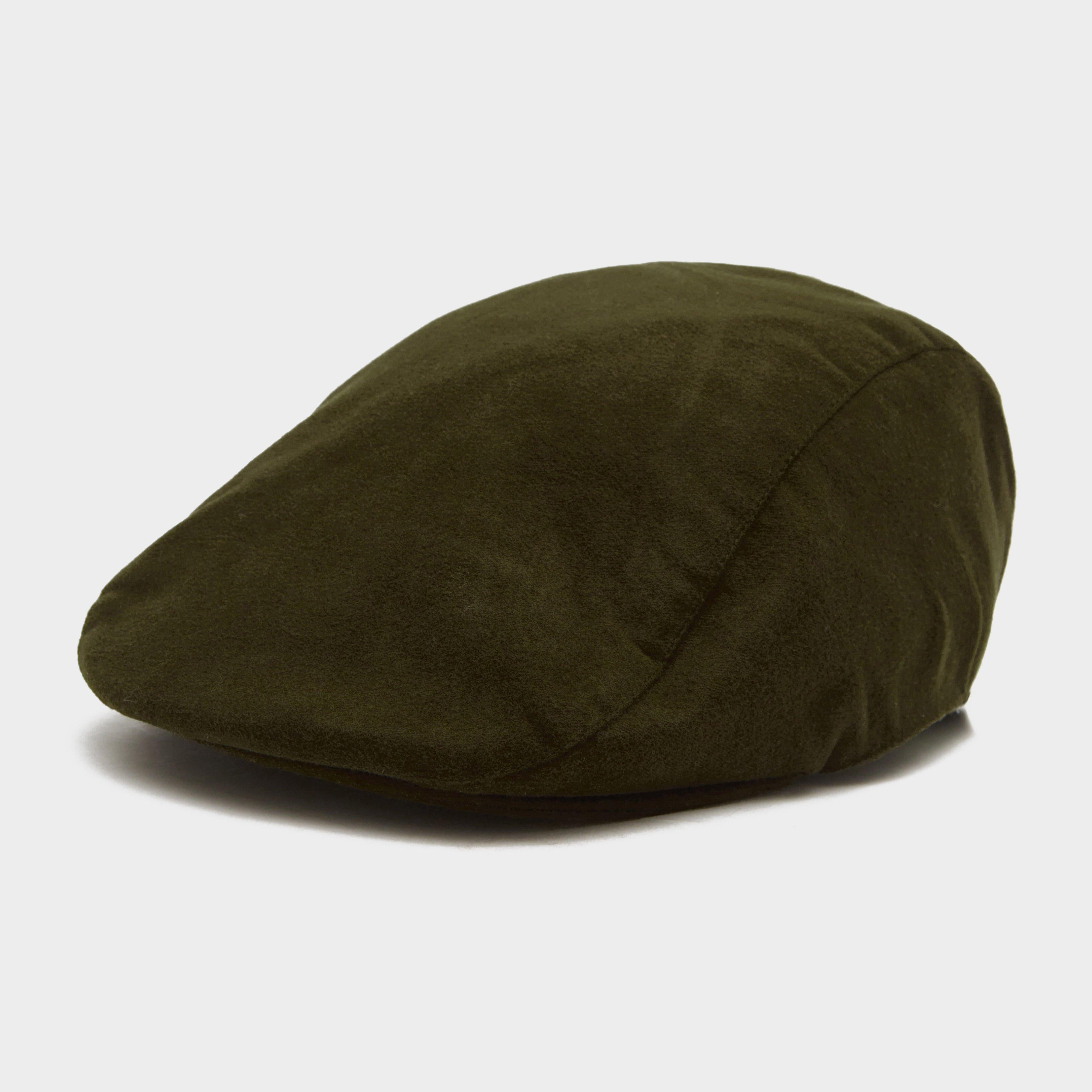 Mens MoleSkin Cap Dark Olive