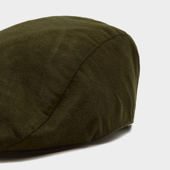 Mens MoleSkin Cap Dark Olive