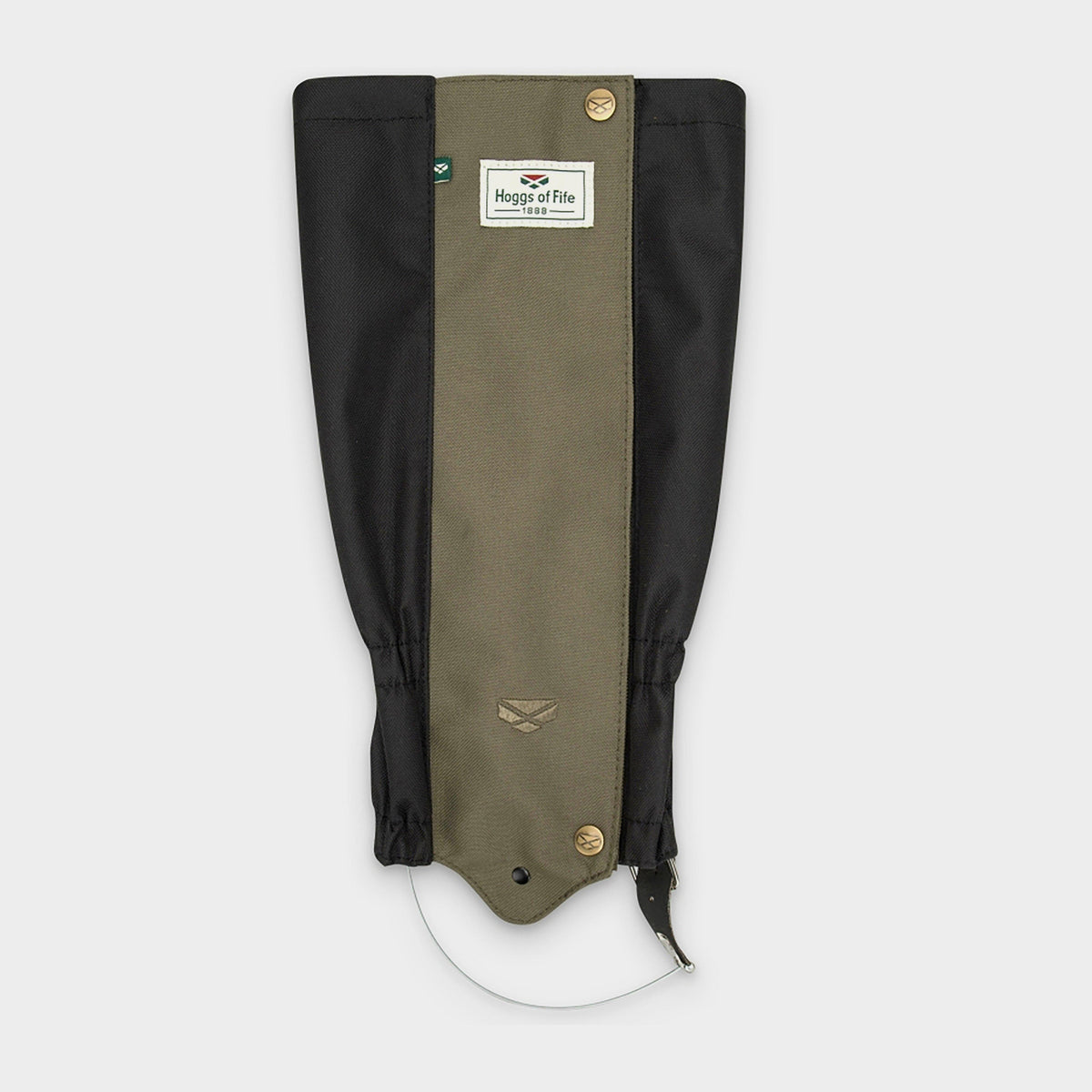 Hogg of Fife Country Gaiters Green/Black