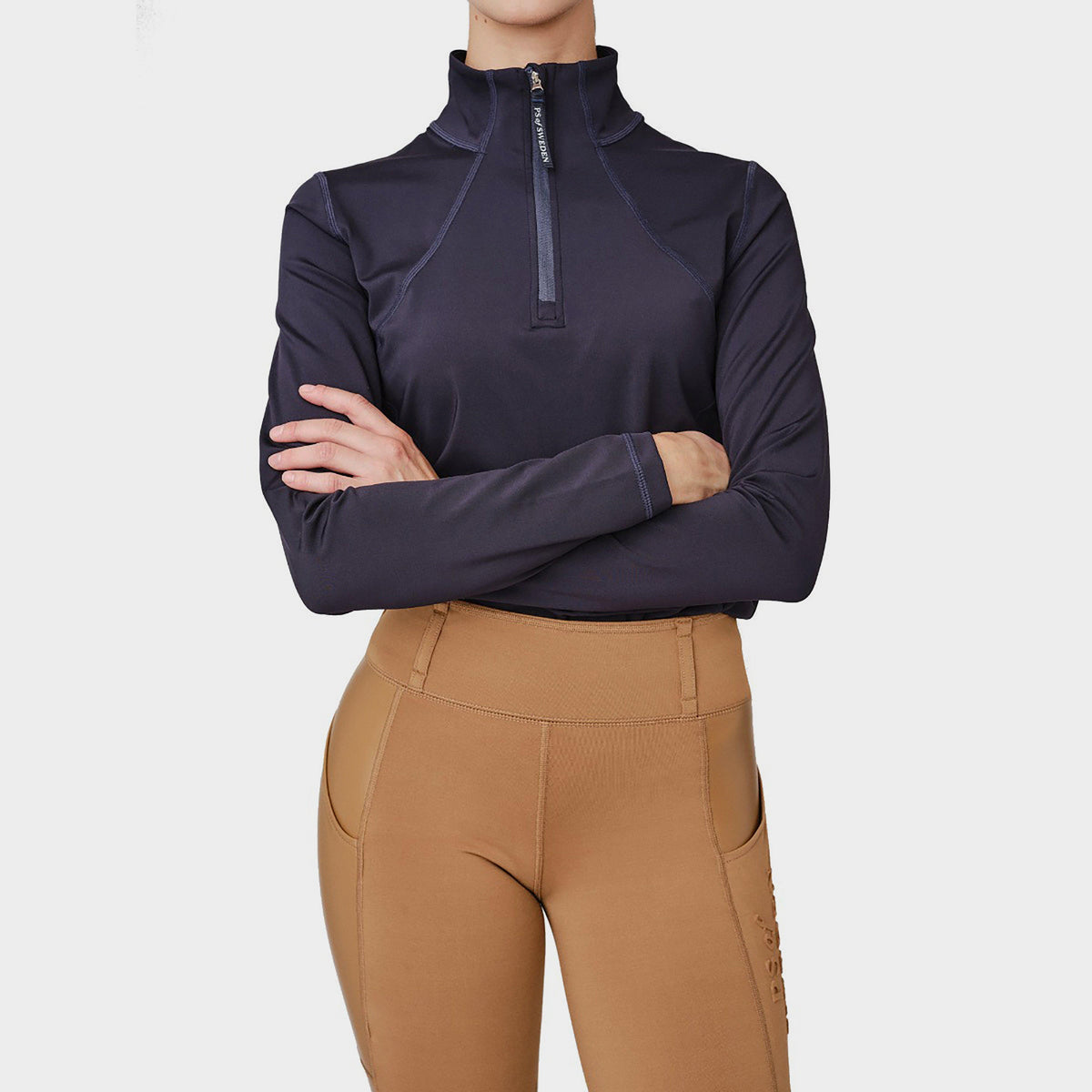Womens Alessandra 1/2 Zip Baselayer Navy