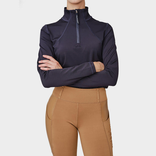 Womens Alessandra 1/2 Zip Baselayer Navy