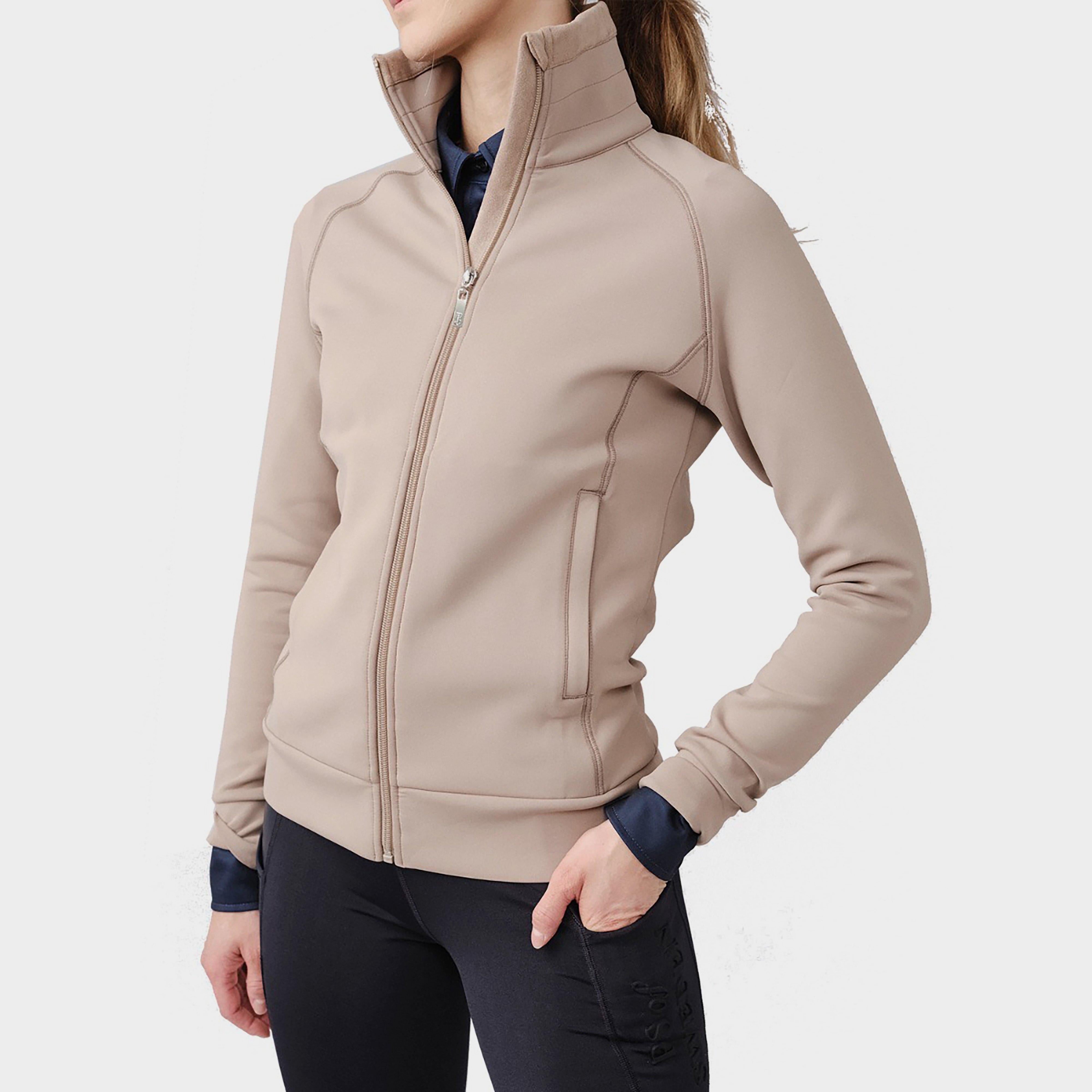 Womens Anastasia Zip Jacket Latte