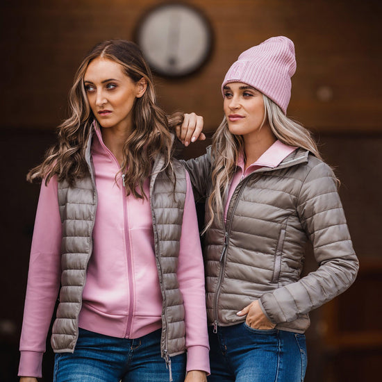 Sally Knitted Beanie Blush