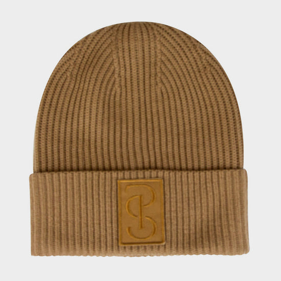 Sally Knitted Beanie Camel