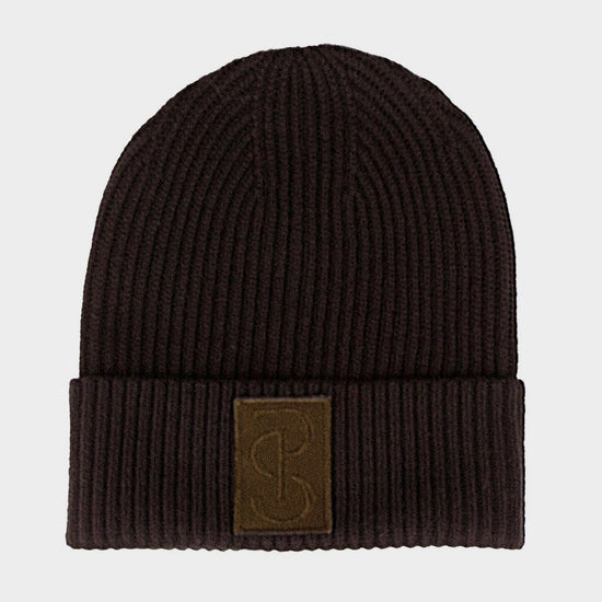 Sally Knitted Beanie Coffee