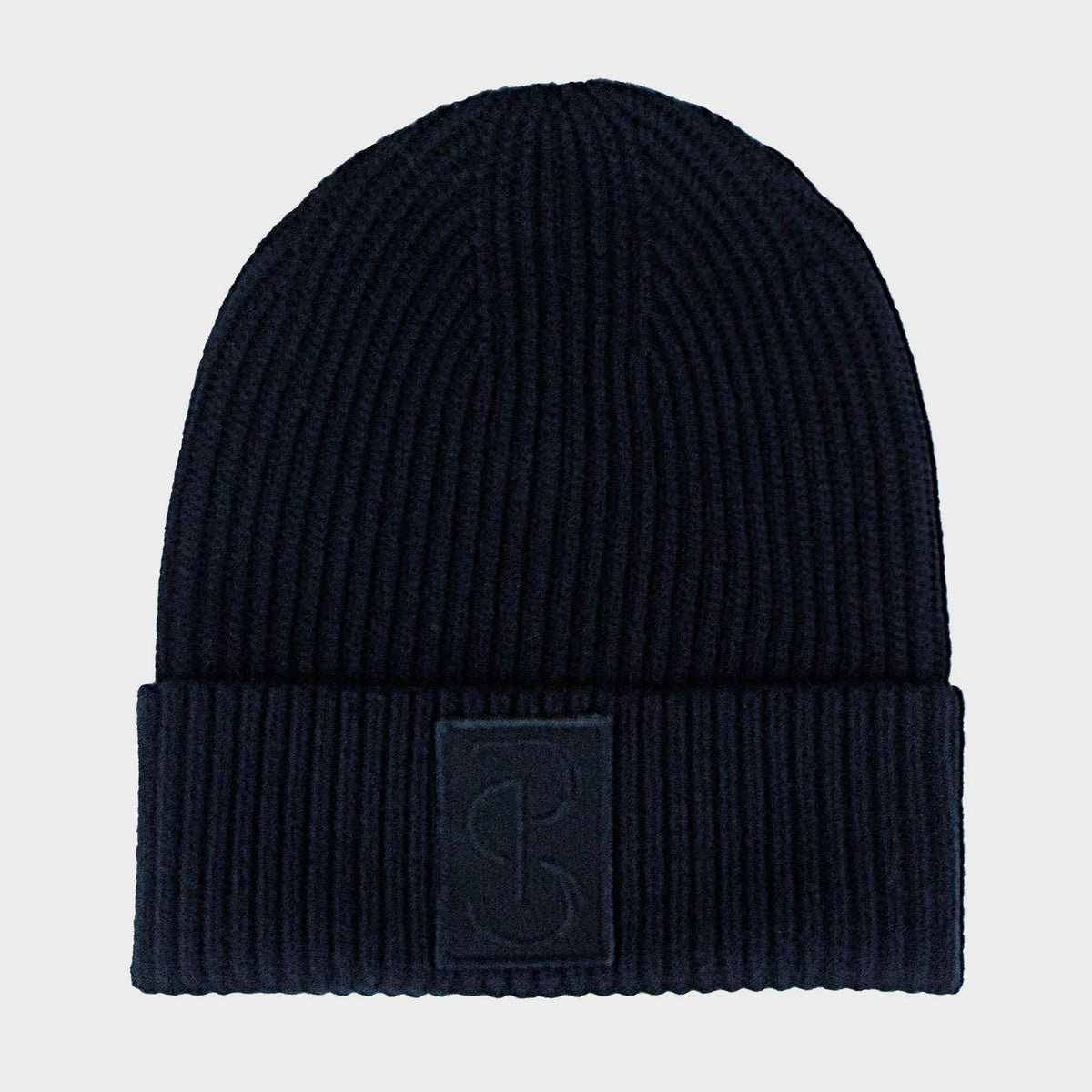 Sally Knitted Beanie Midnight Blue
