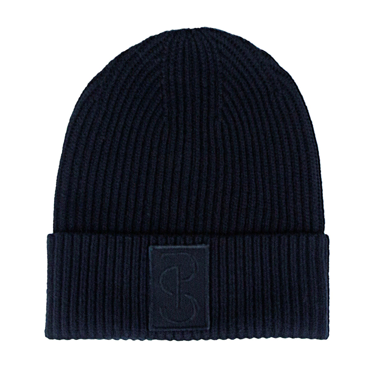 Sally Knitted Beanie Midnight Blue