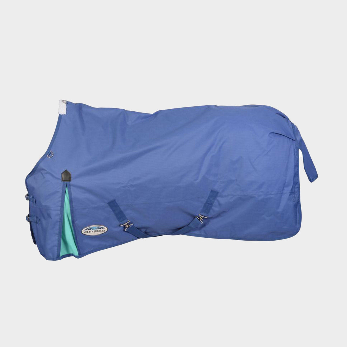 ComFITec Classic Standard Neck 0g Lite Turnout Rug Delft Blue/Mint