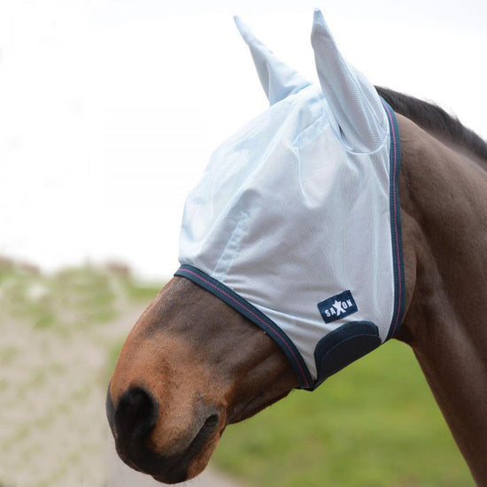 Mesh Mask White/Navy