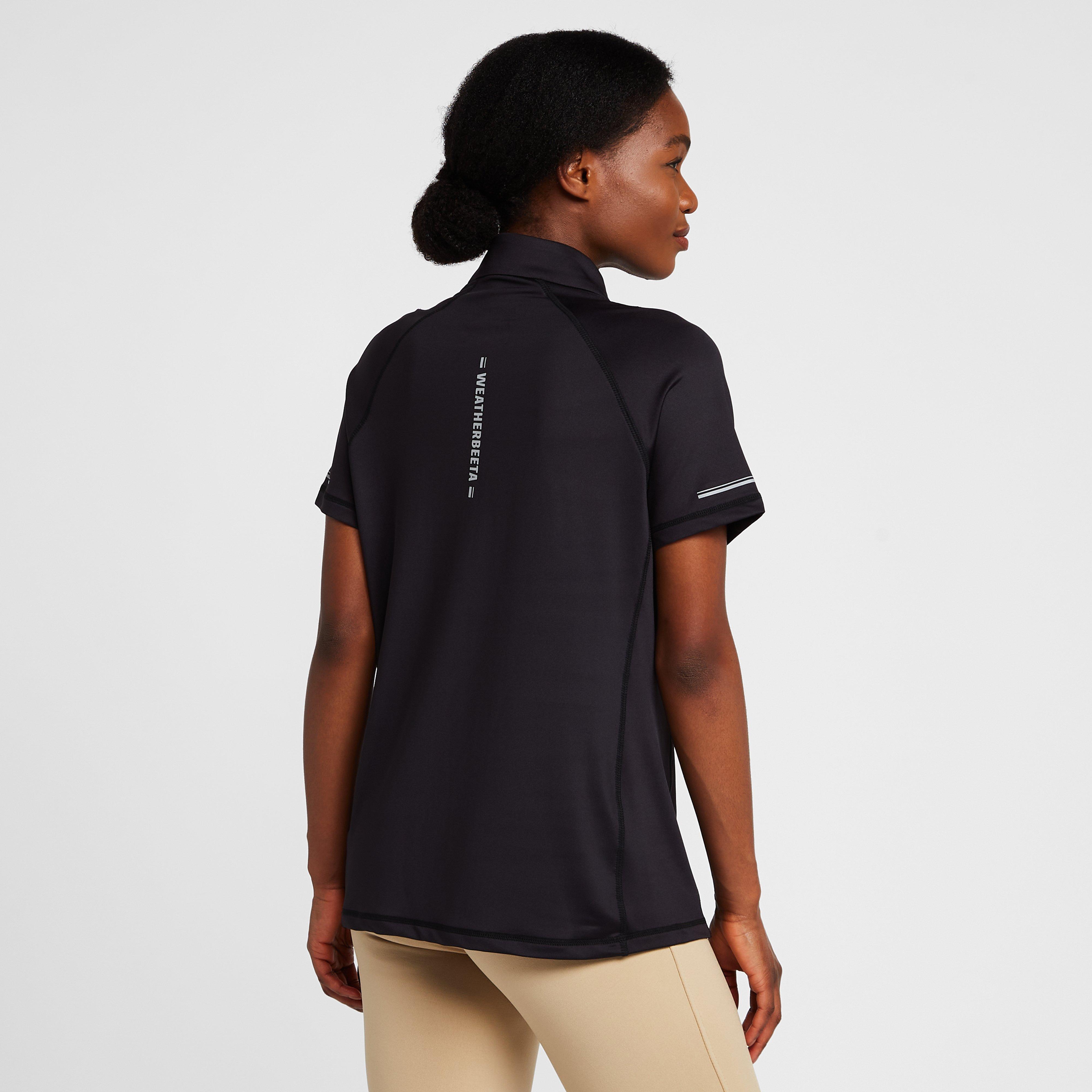 Womens Victoria Premium Short Sleeve Top Black