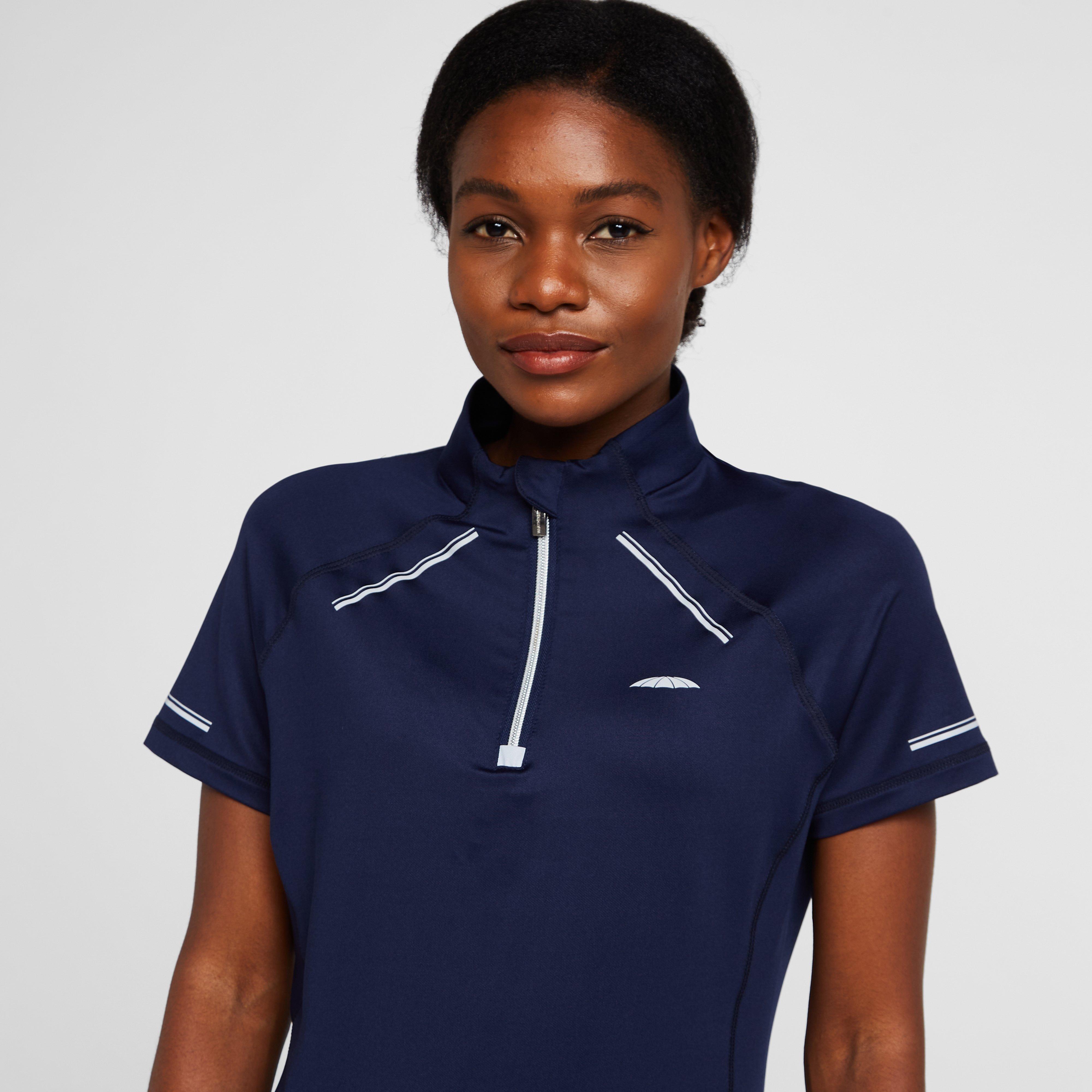 Womens Victoria Premium Short Sleeve Top Navy