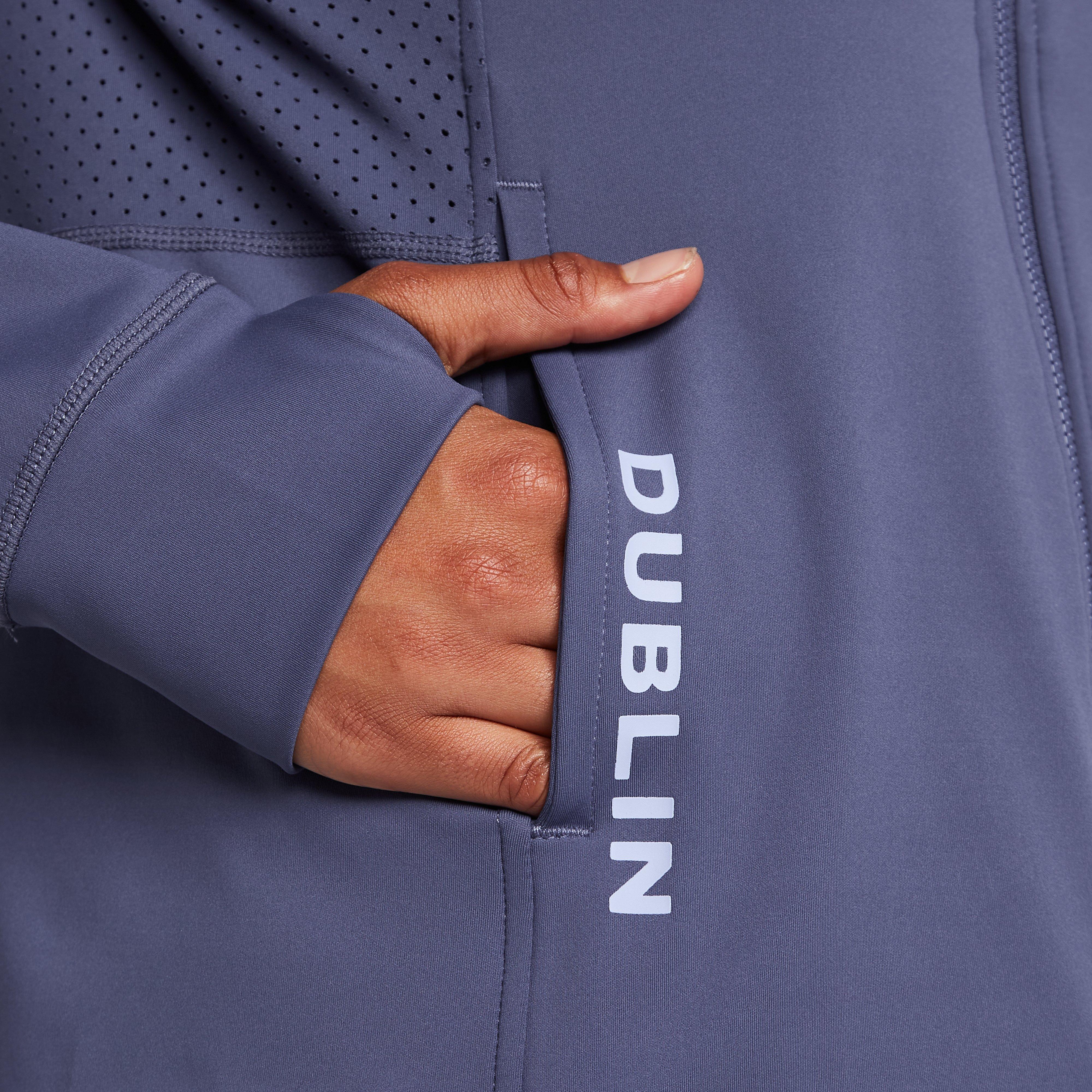 Womens Kendra Full Zip Tech Training Jacket Blueberry/Navy