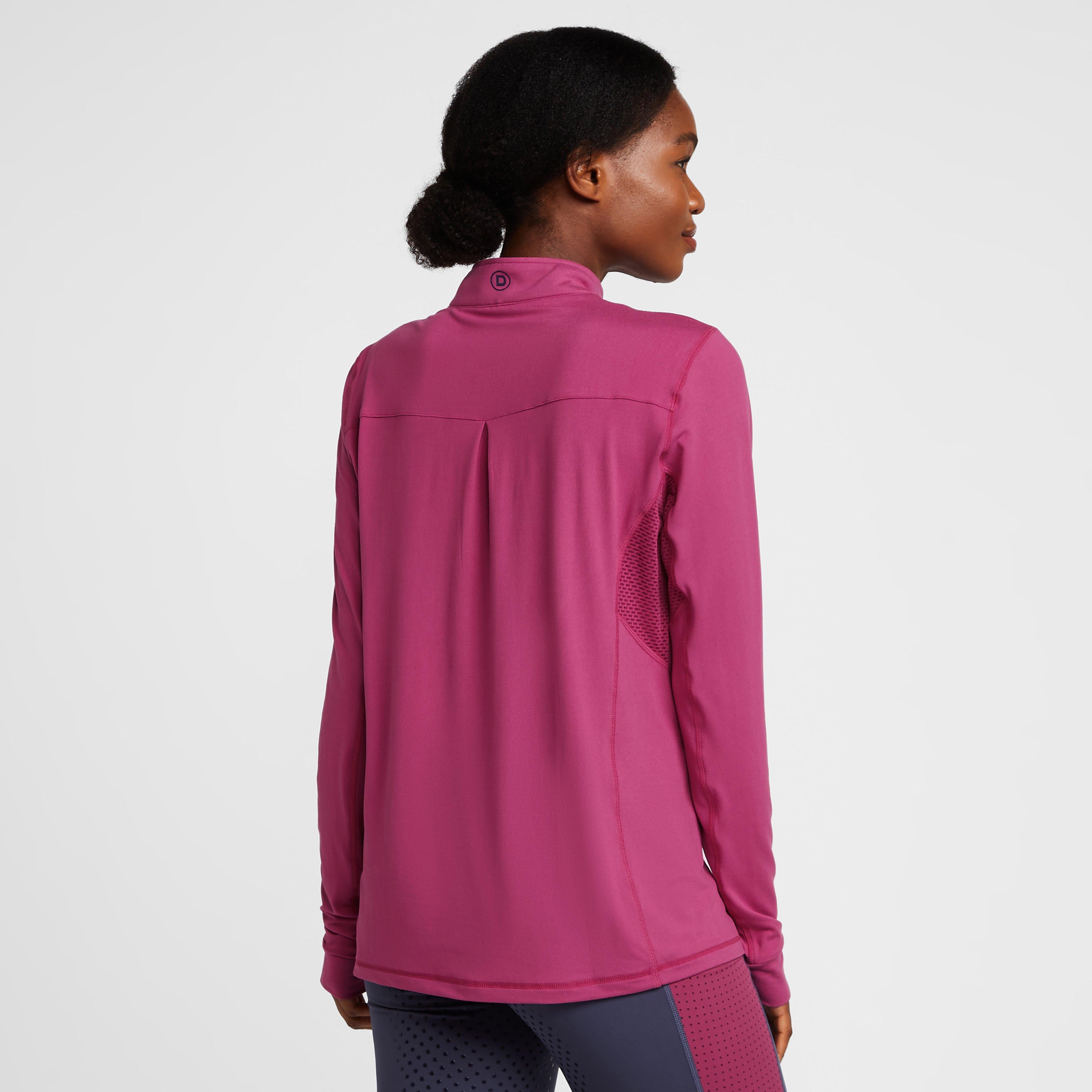 Womens Kylee Long Sleeve Top II Red Violet