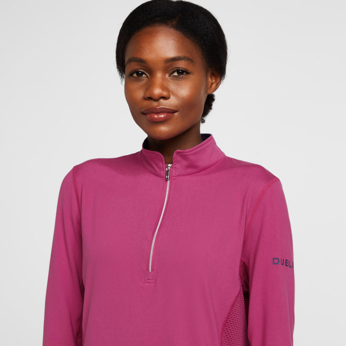 Womens Kylee Long Sleeve Top II Red Violet