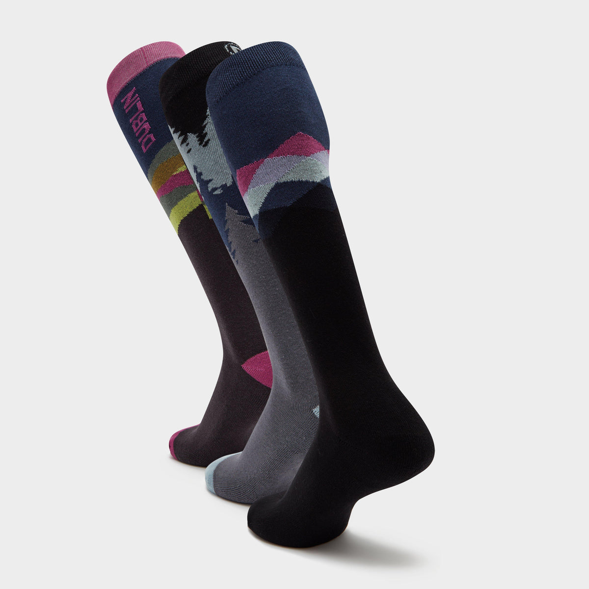 3 Pack Socks Blueberry Navy Night