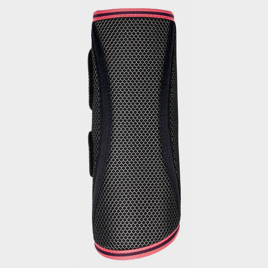 Carbon Mesh Wrap Boots Black/Papaya