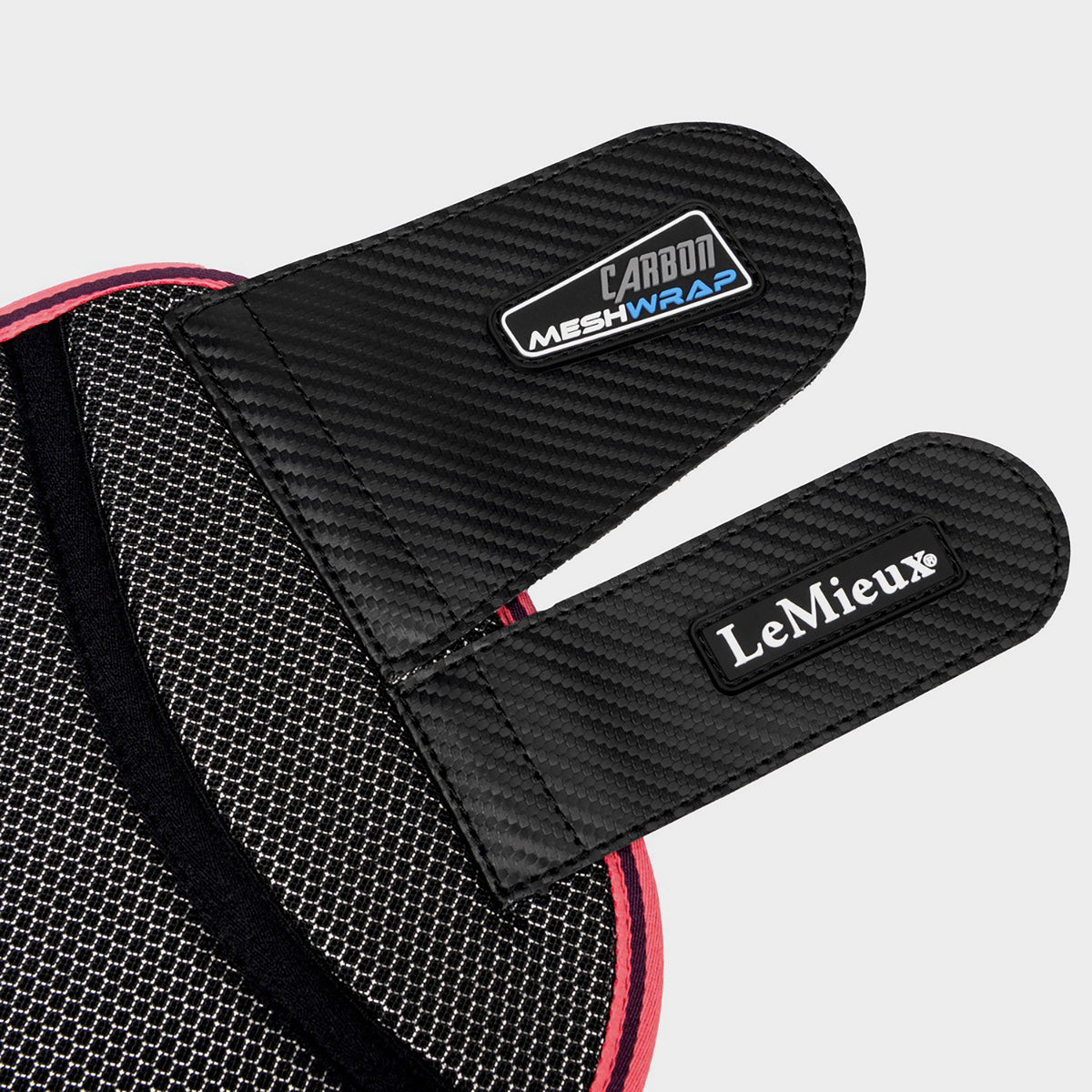 Carbon Mesh Wrap Boots Black/Papaya