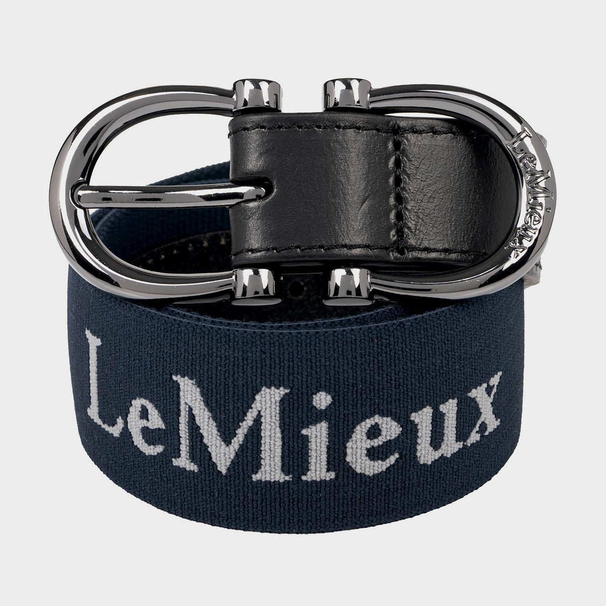 Elasticated Belt Navy