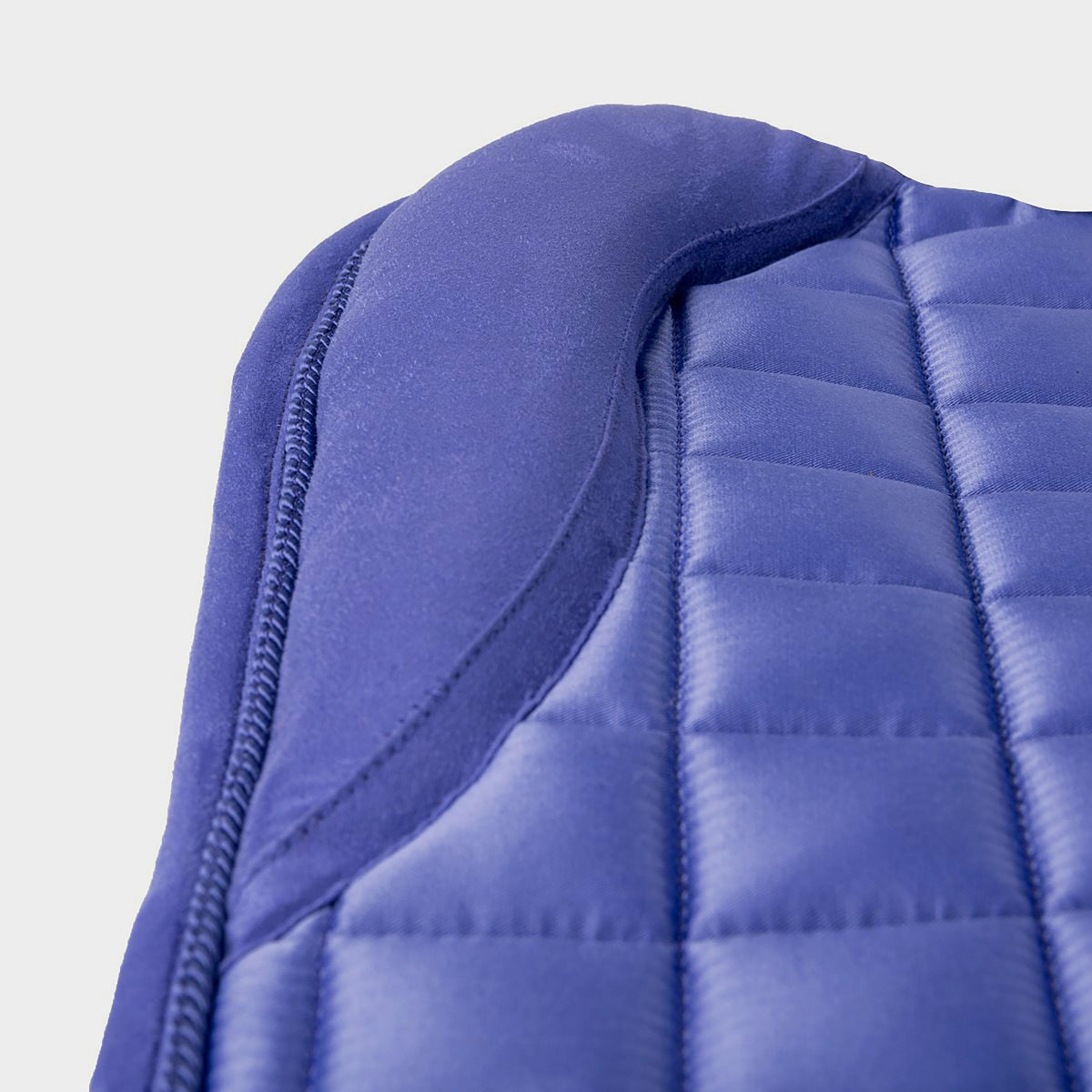 Loire Memory Satin Dressage Square Saddle Pad Bluebell