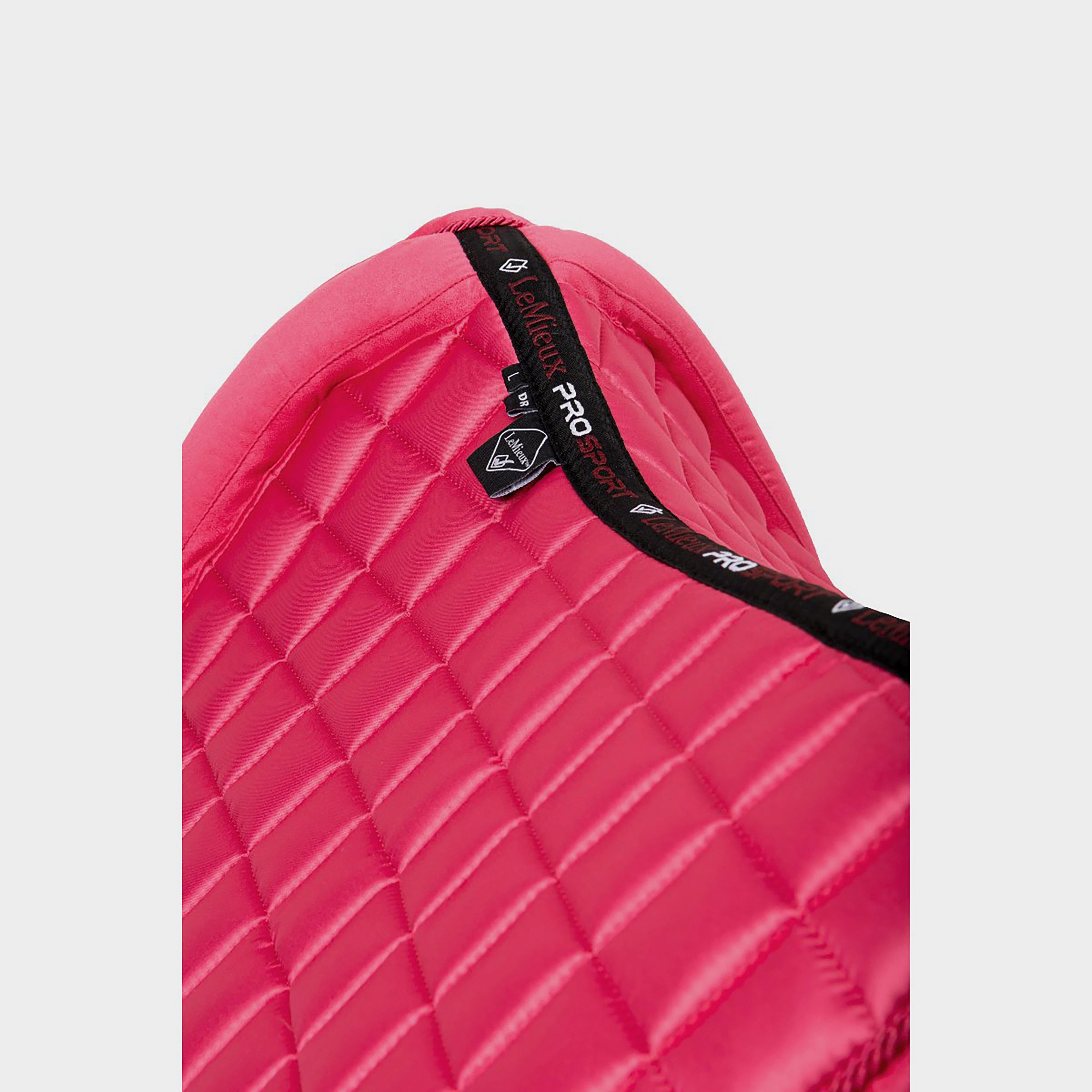 Loire Memory Satin Dressage Square Saddle Pad Watermelon