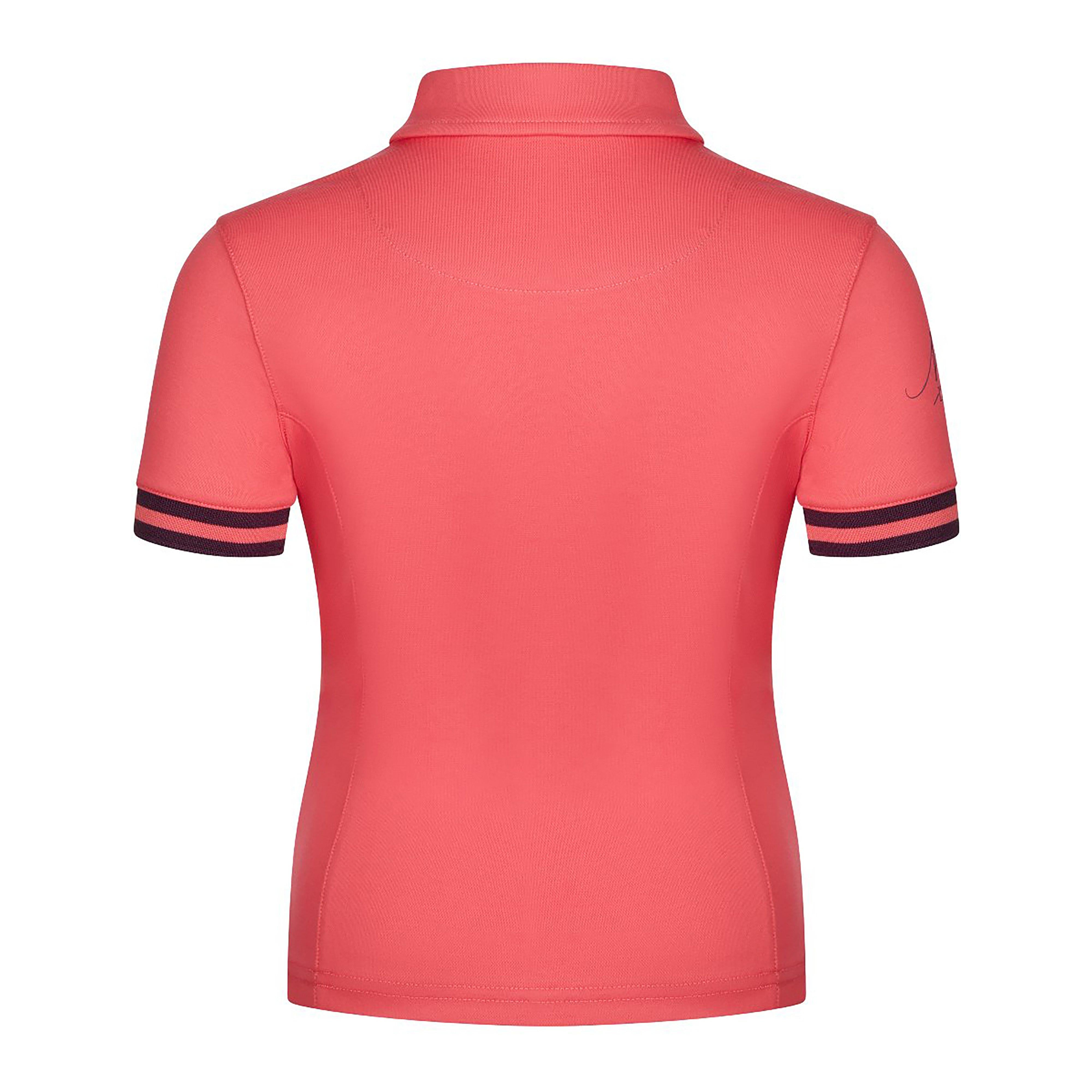 Childs Mini Polo Shirt Papaya